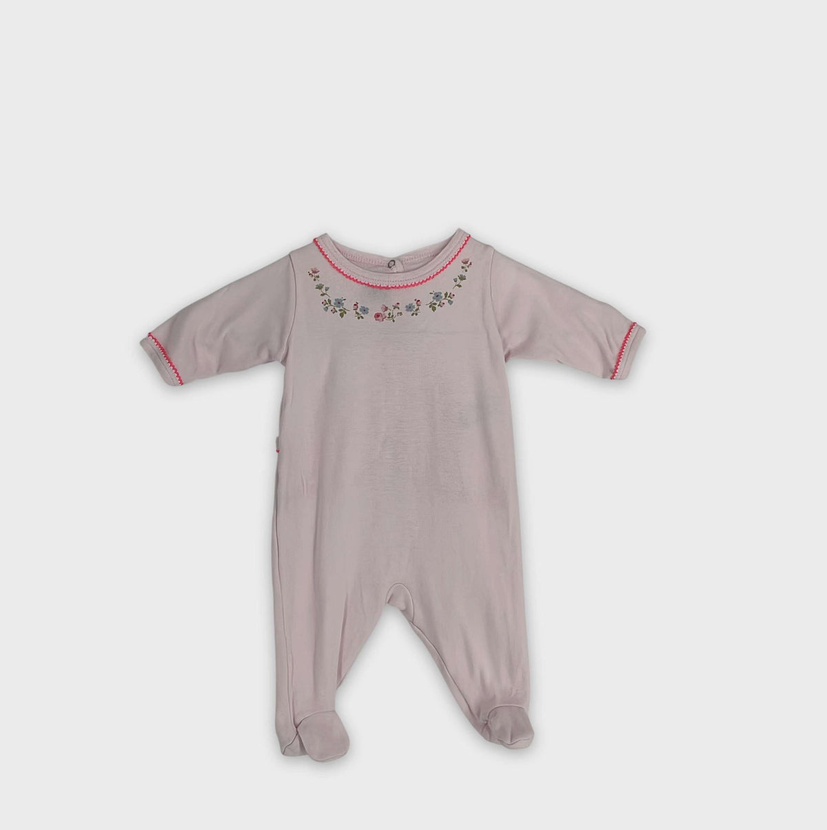 0-Pyjama long Petit Bateau 1 mois