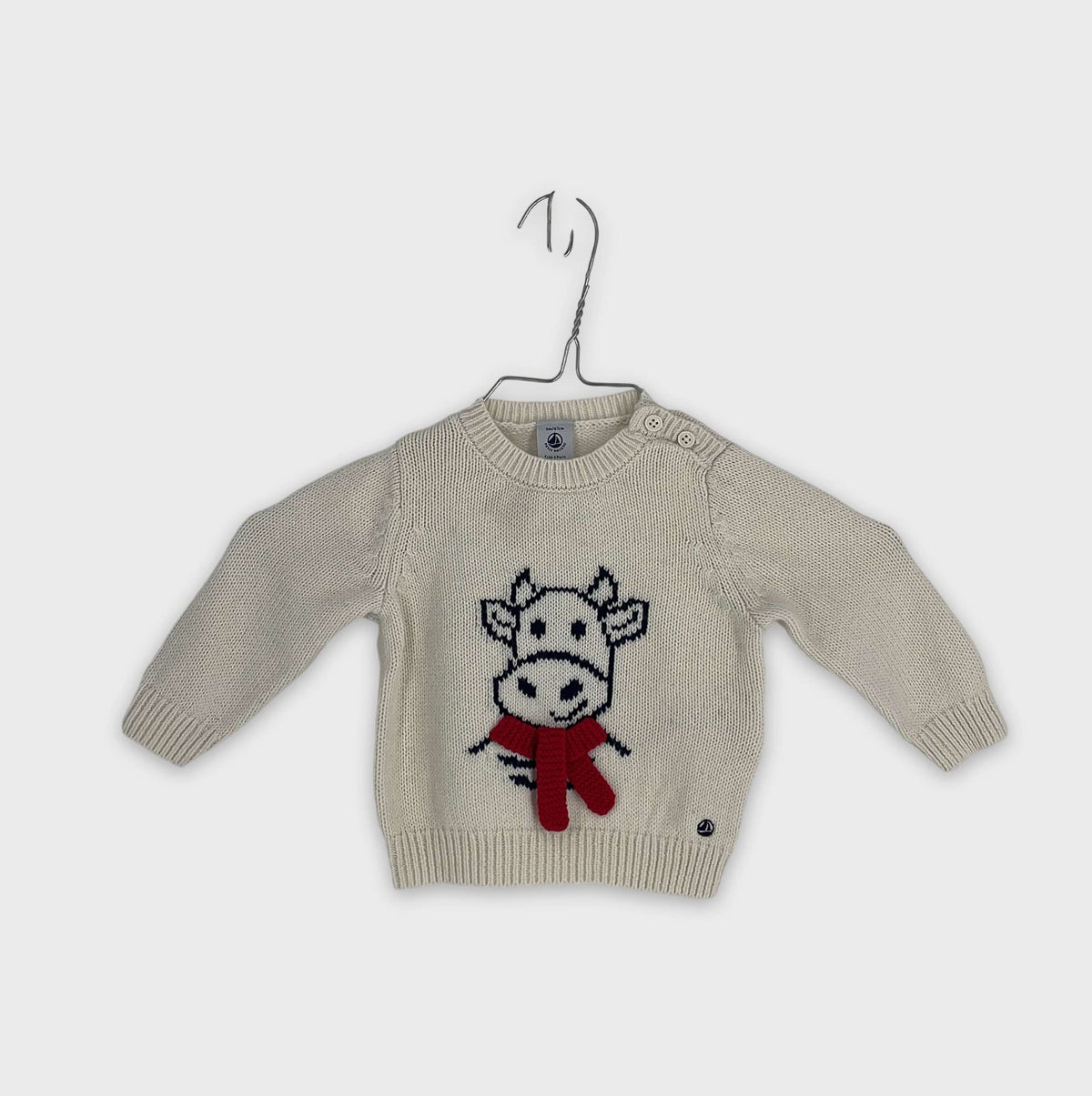 0-Pull Petit Bateau 6 mois