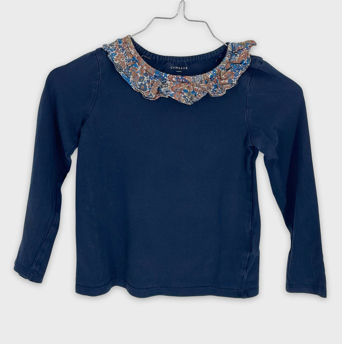 0-T-shirt manches longues Cyrillus 8 ans