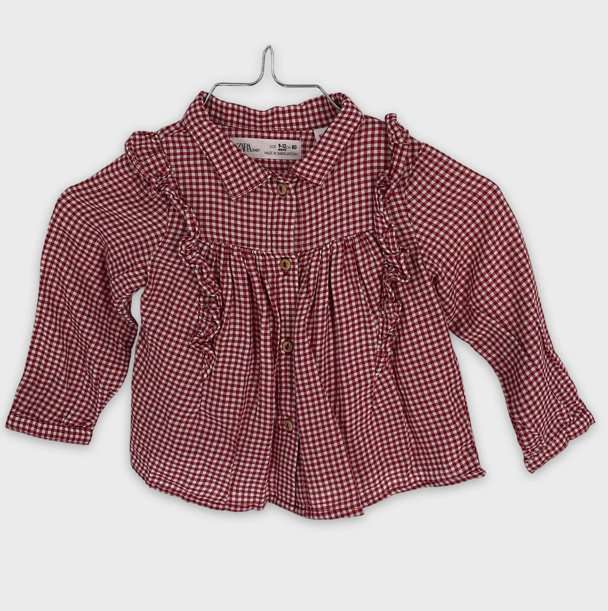 0-Chemise/blouse Zara Kids 9-12 Mois