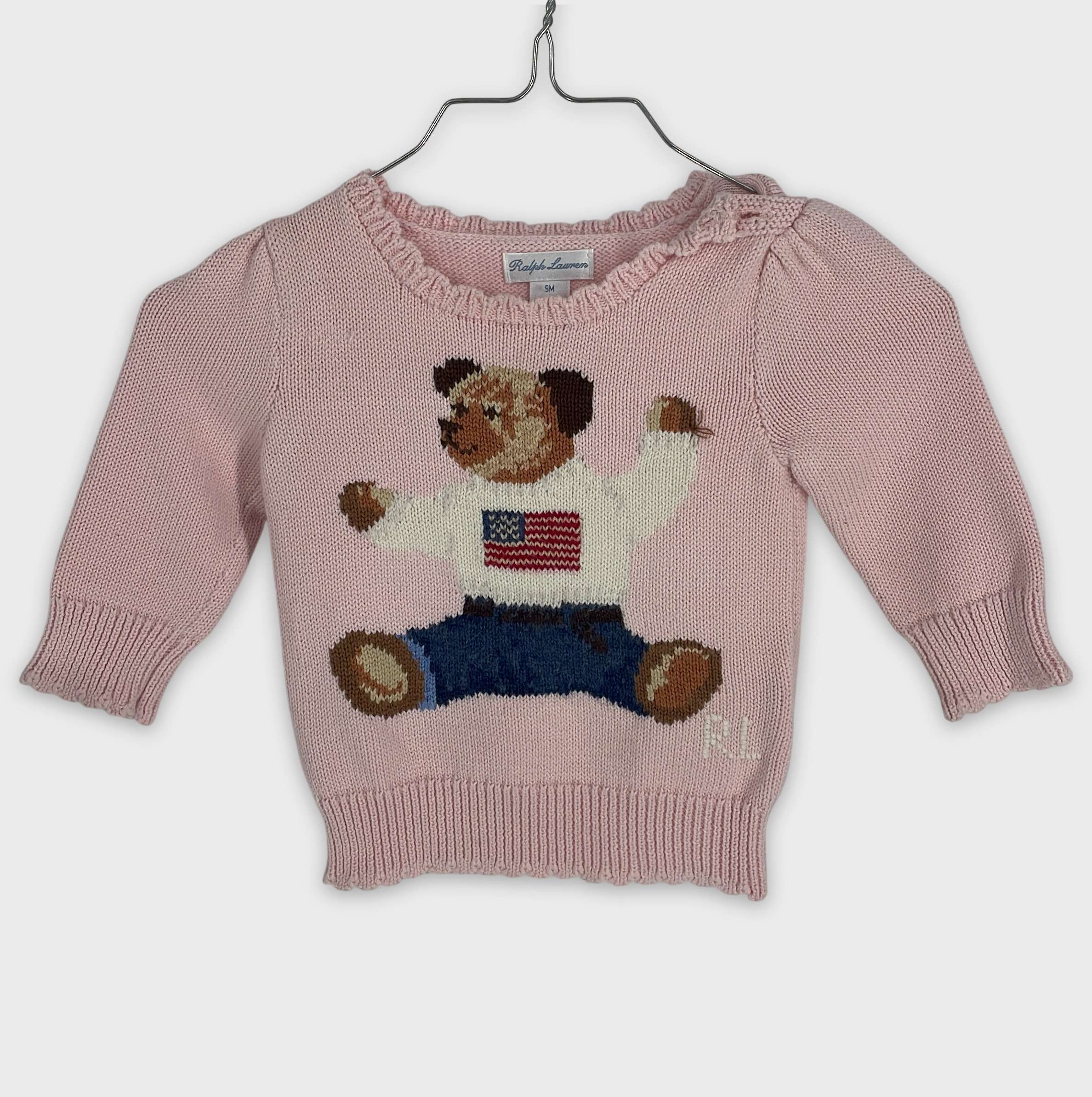 0-Pull Ralph Lauren 9 mois