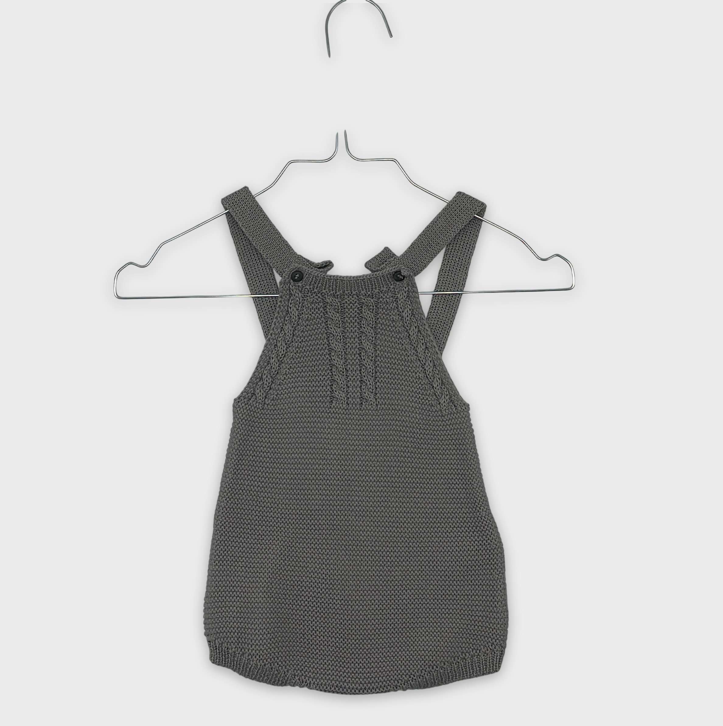 0-Salopette (courte) Zara Baby 1-3 Mois