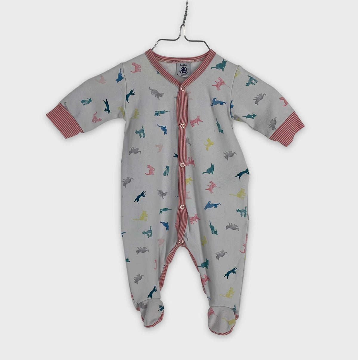 0-Pyjama long Petit Bateau 3 mois