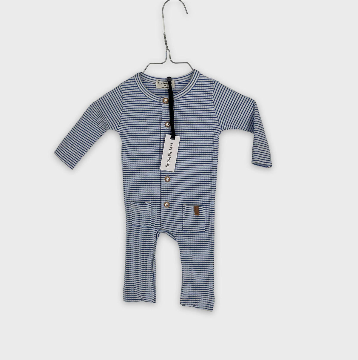 0-Pyjama long 1+ In The Family 6 mois