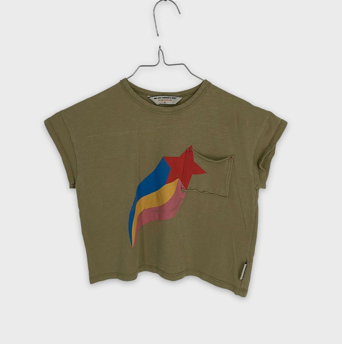 0-T-shirt manches courtes Piupiuchick 4 ans