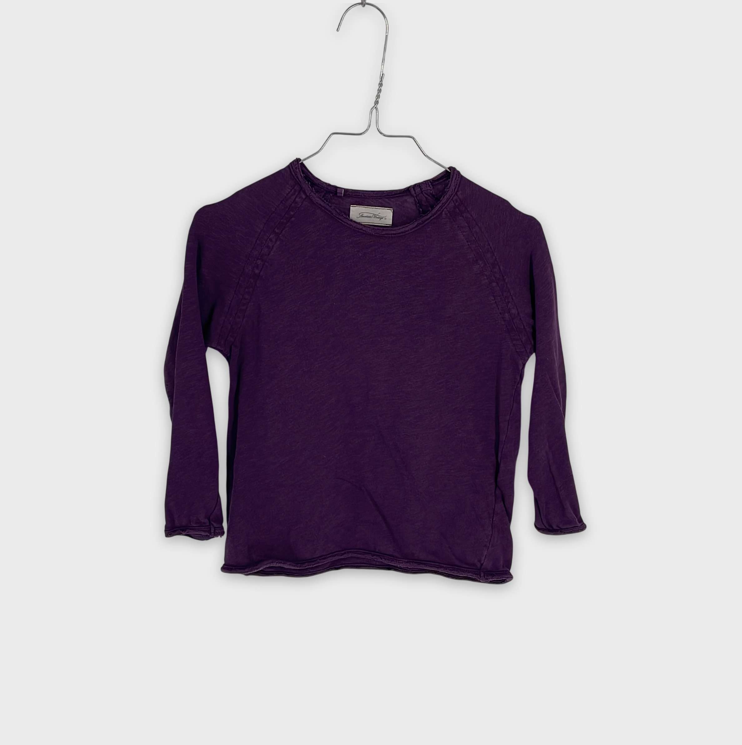 0-T-shirt manches longues American Vintage 5 ans