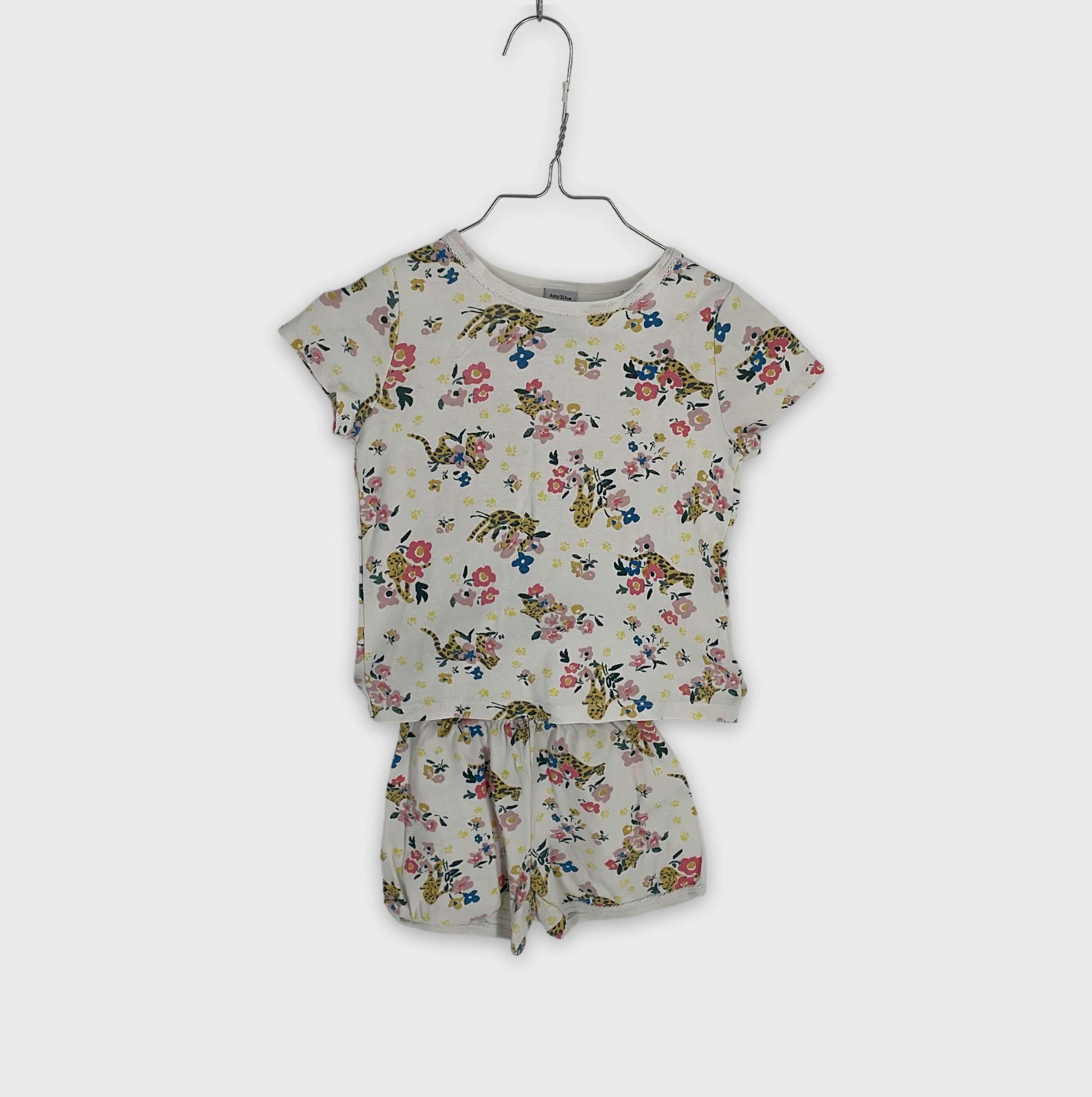 0-Pyjama court Petit Bateau 4 ans