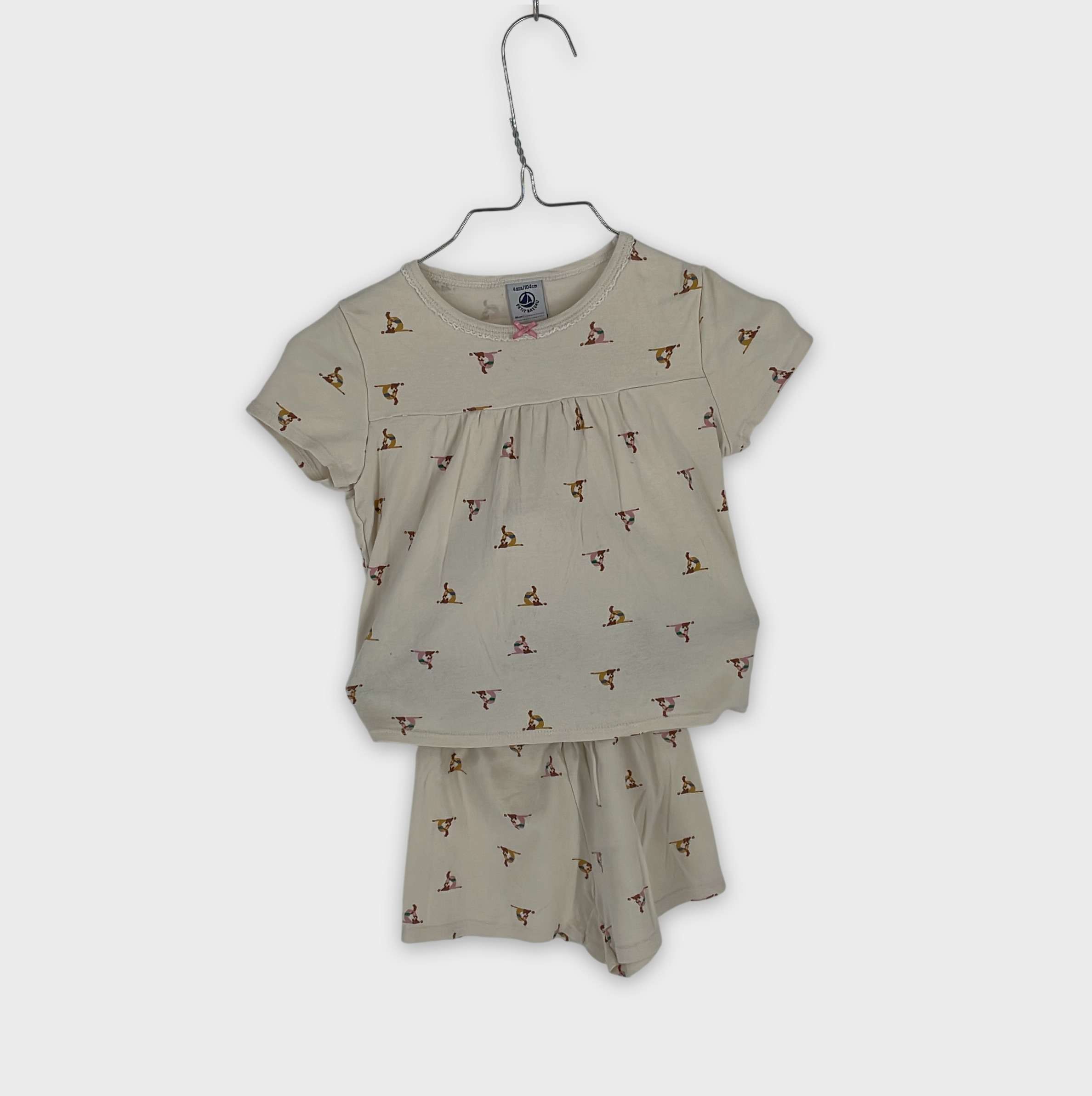 0-Pyjama court Petit Bateau 4 ans