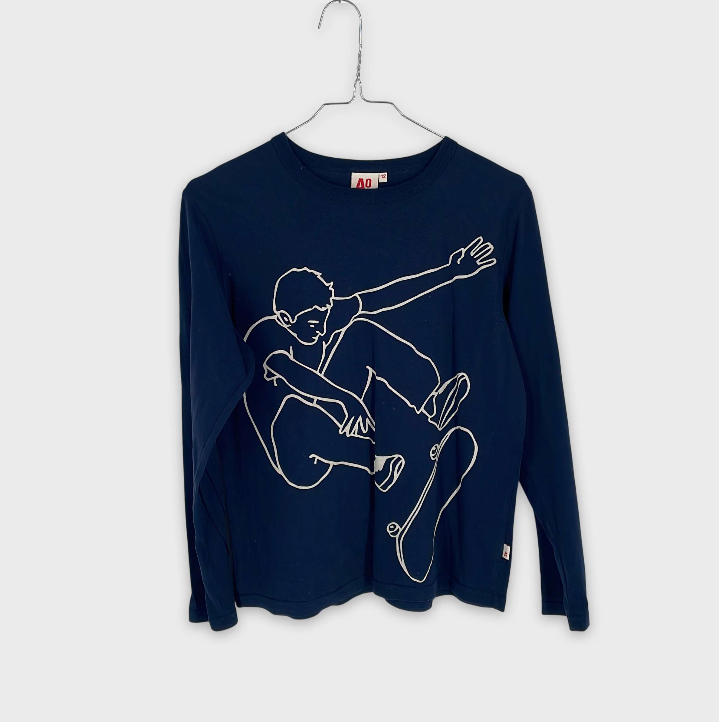 0-T-shirt manches longues American Outfitters 12 ans