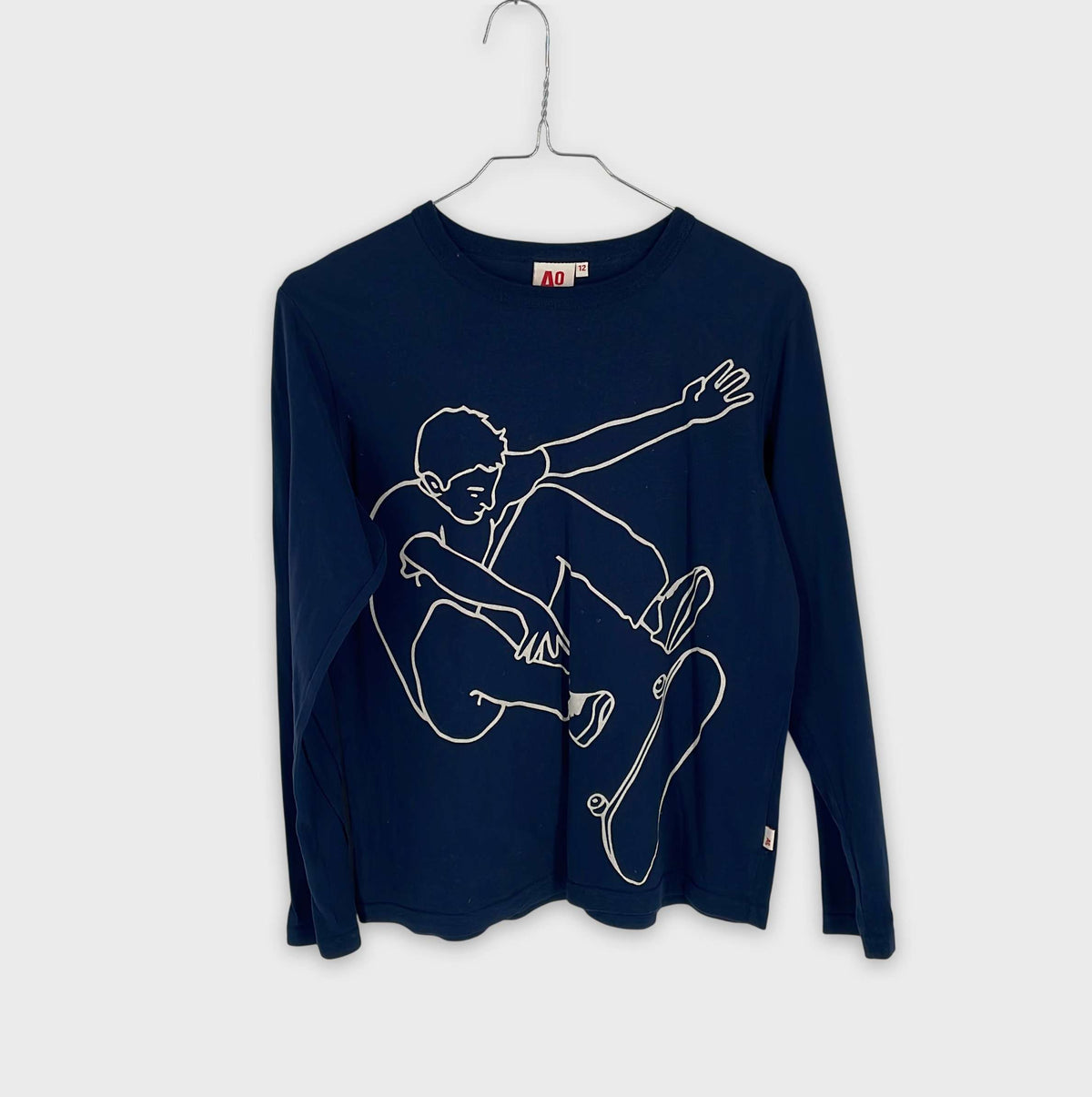 0-T-shirt manches longues American Outfitters 12 ans