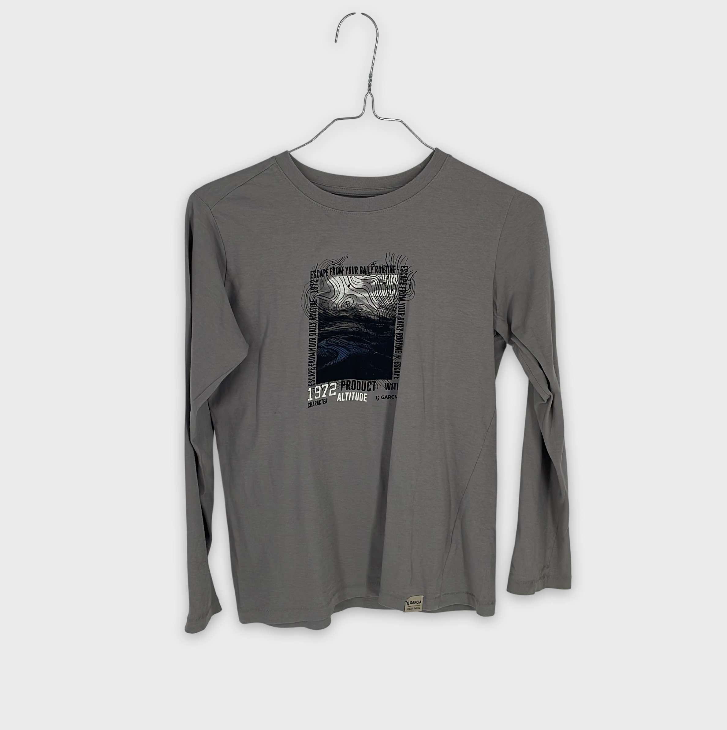 0-T-shirt manches longues Garcia