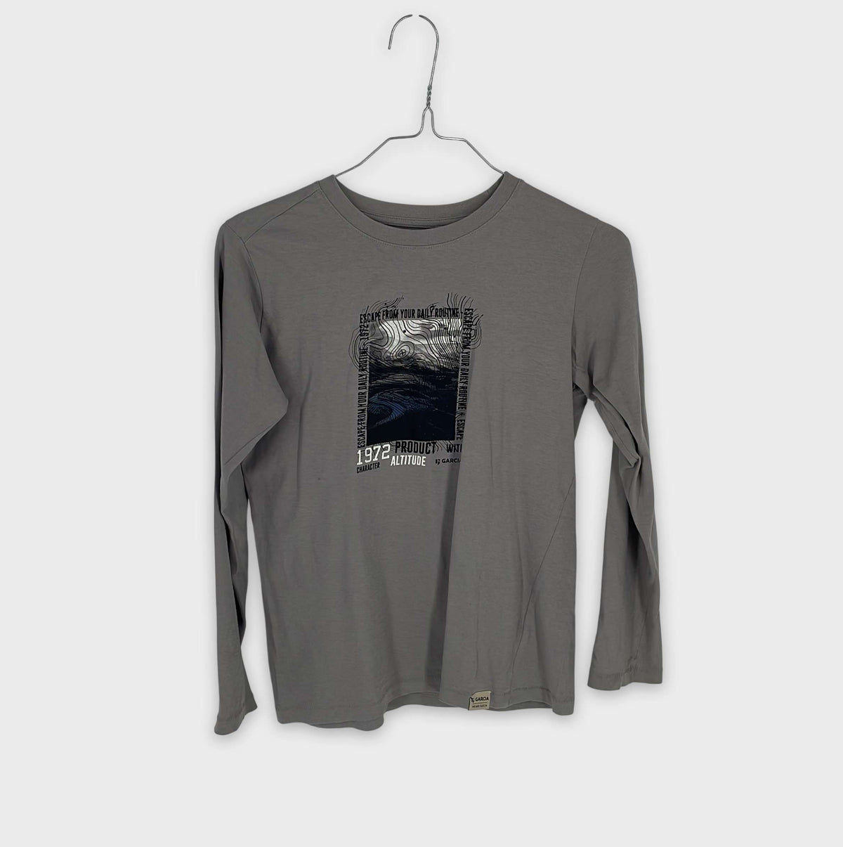 0-T-shirt manches longues Garcia
