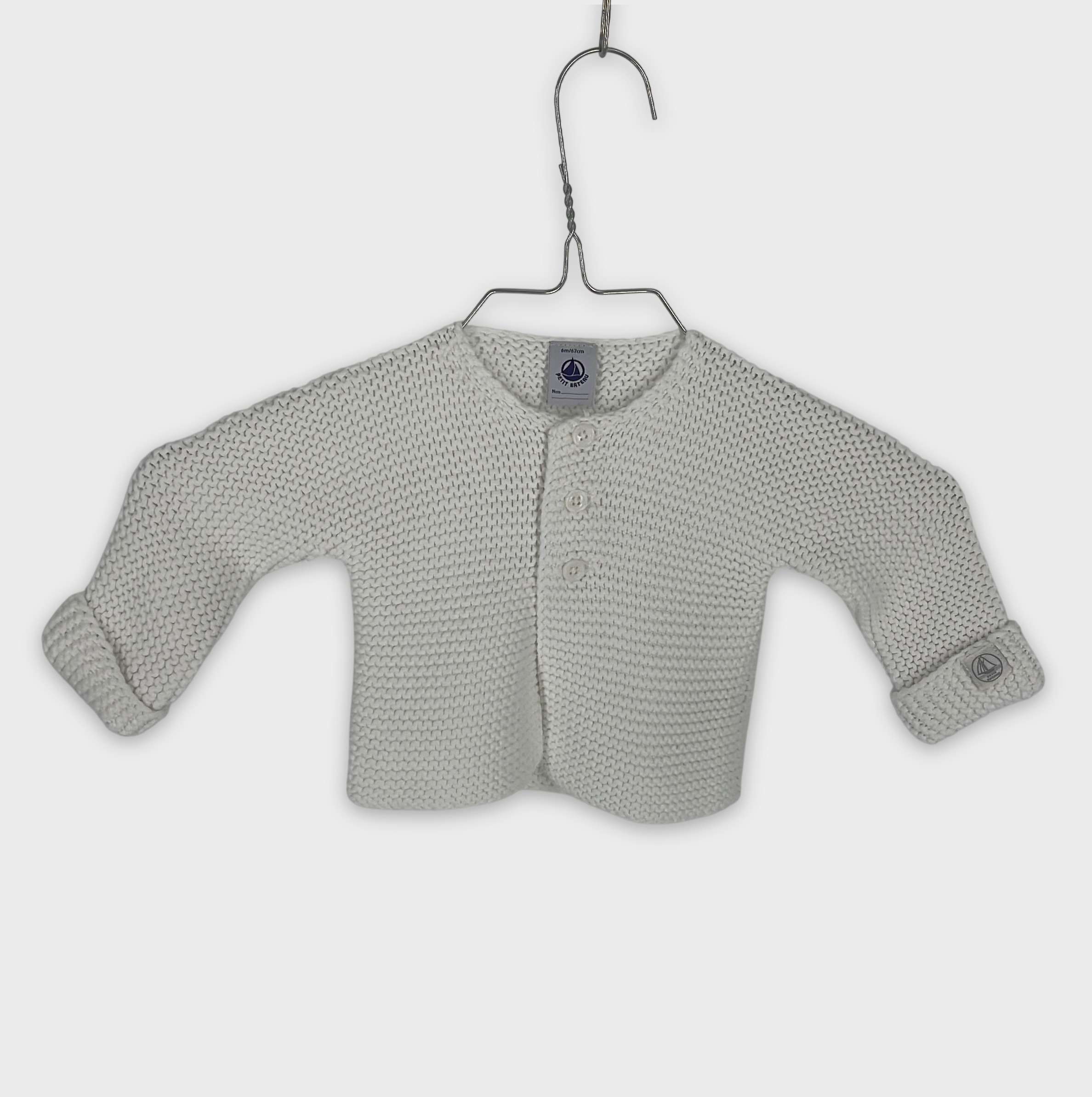 0-Gilet Petit Bateau 6 mois