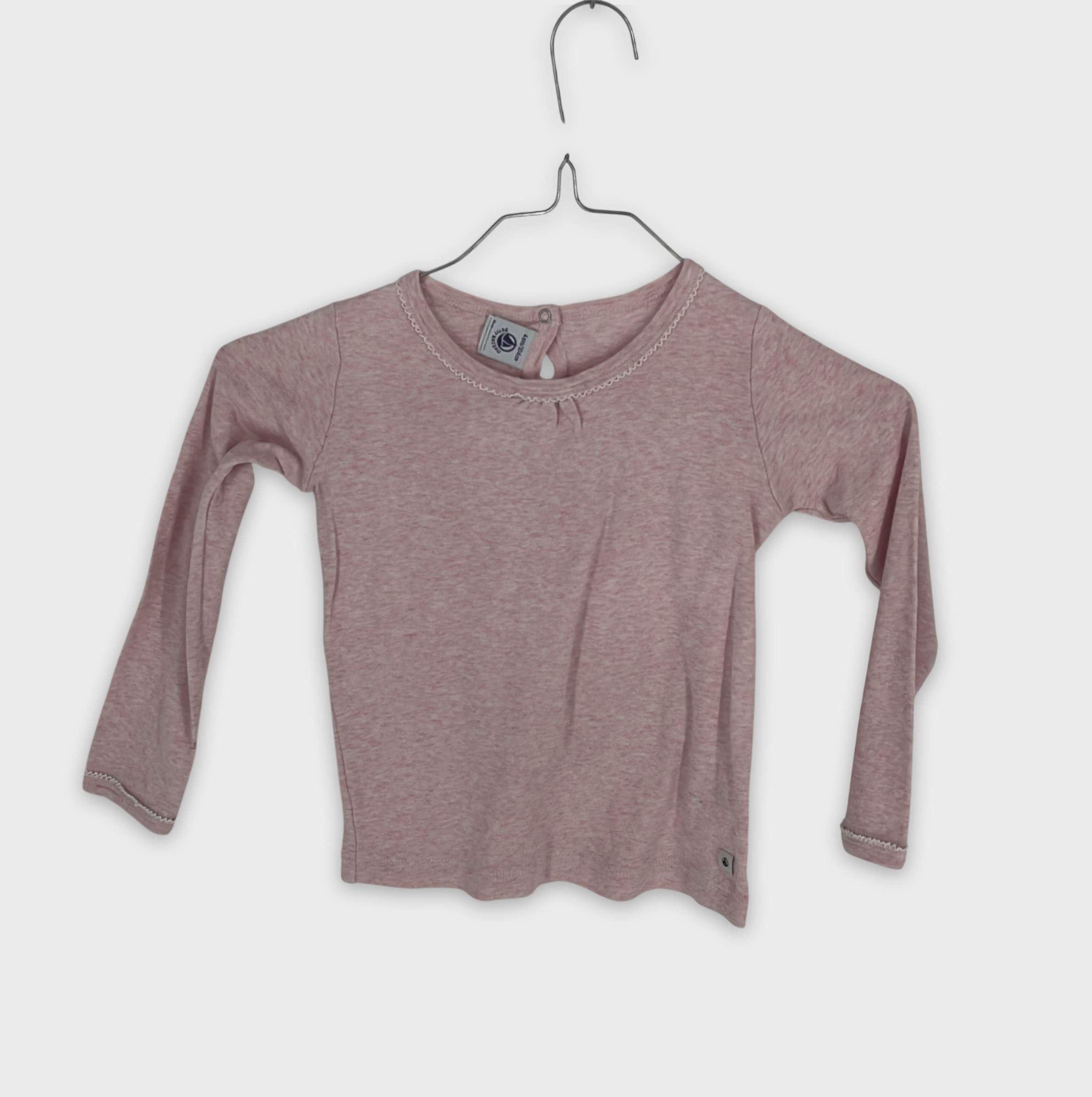 0-T-shirt manches longues Petit Bateau 4 ans