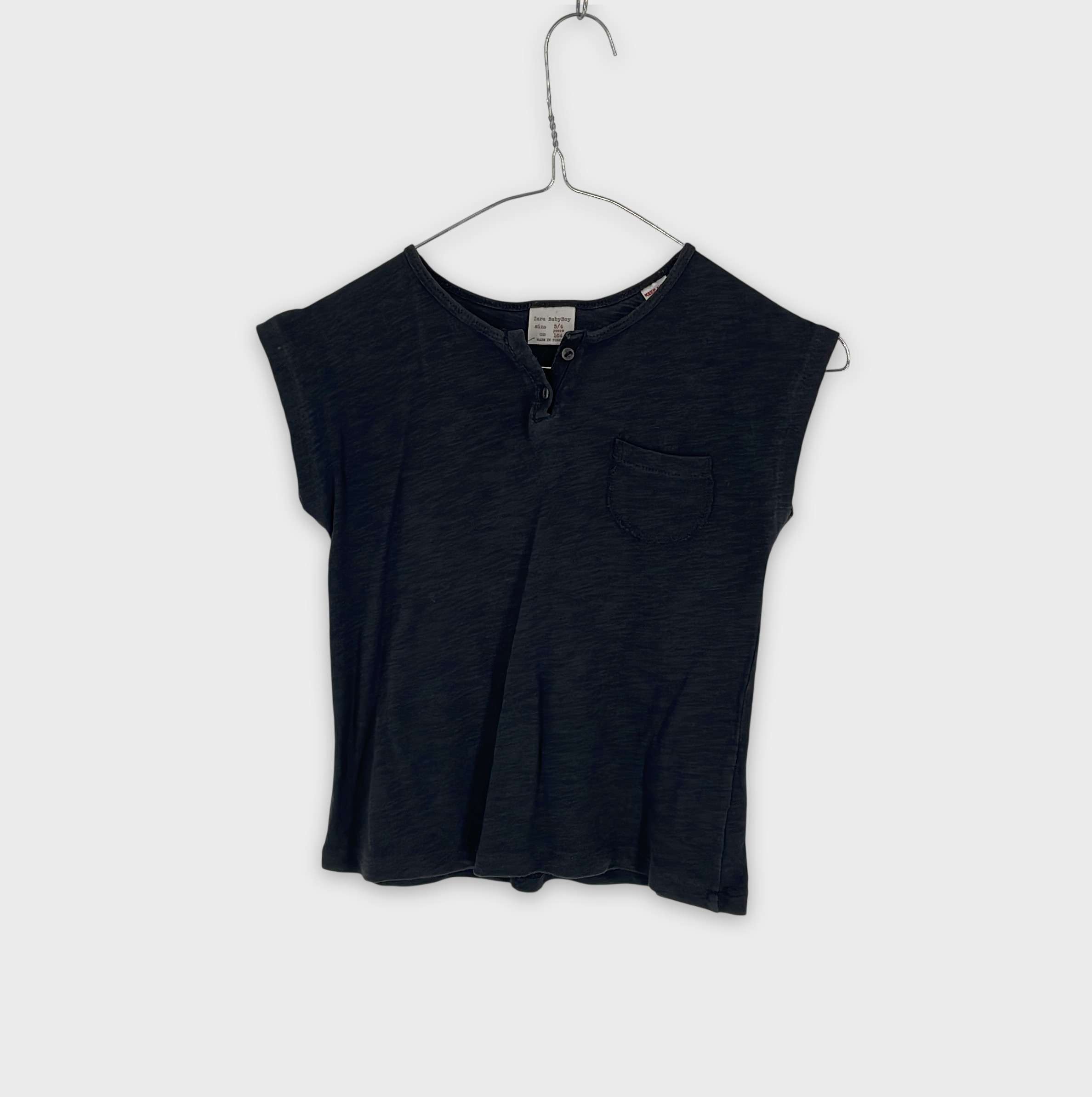 0-T-shirt manches courtes Zara Kids 3-4 Ans