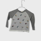 0-T-shirt manches longues Zara Kids 3-4 Ans