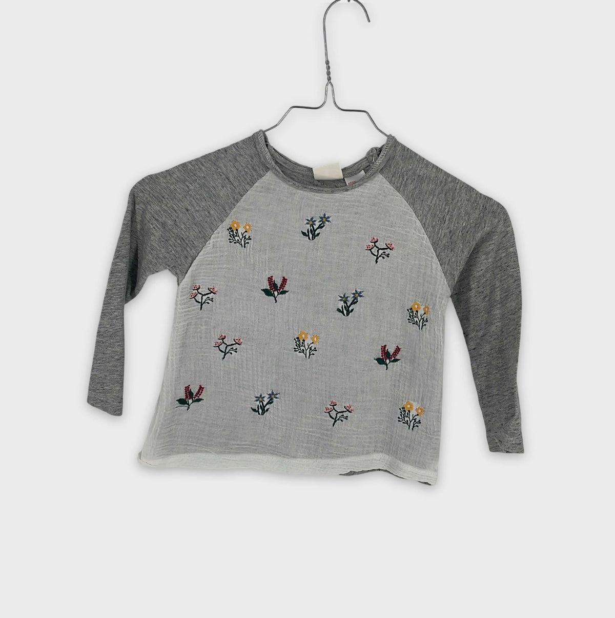 0-T-shirt manches longues Zara Kids 3-4 Ans