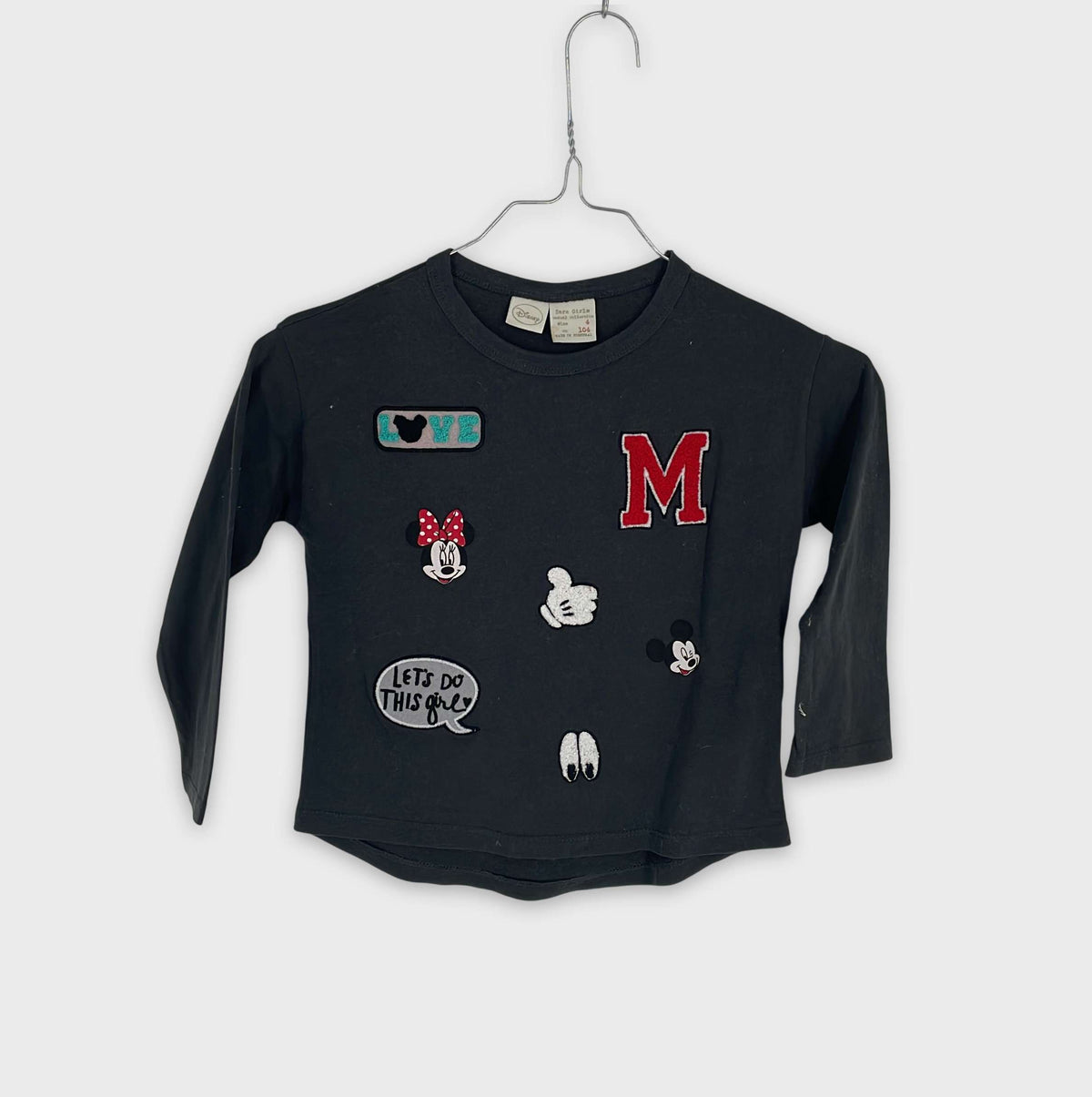 0-T-shirt manches longues Zara Kids 4 ans