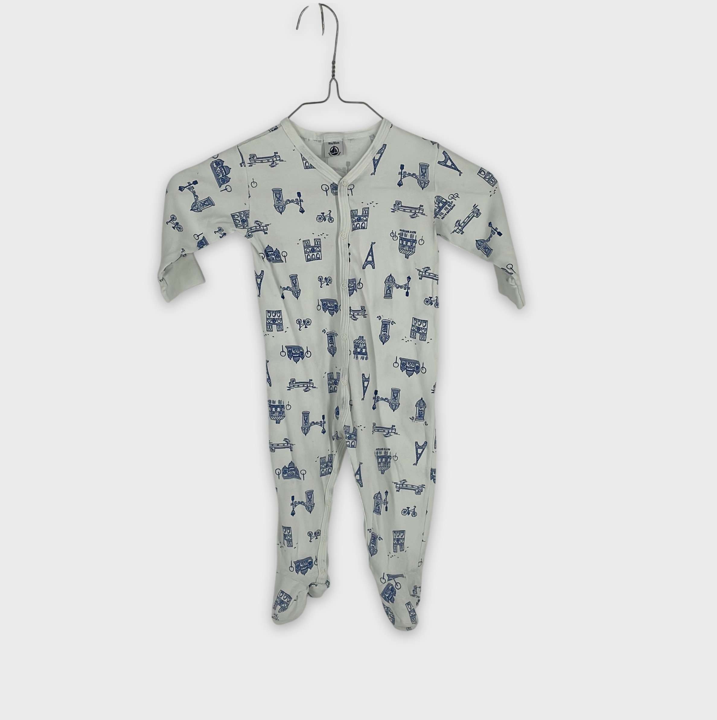 0-Pyjama long Petit Bateau 18 mois