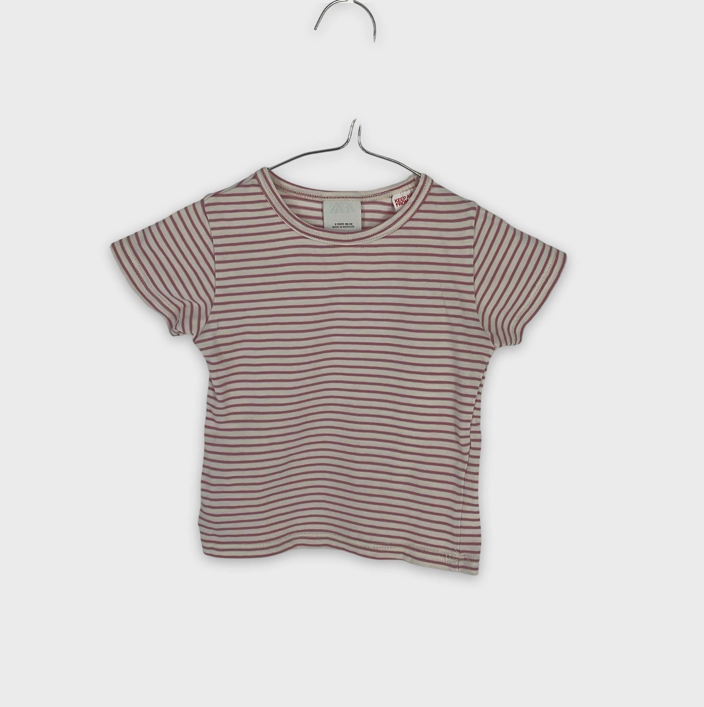 0-T-shirt manches courtes Zara Kids 3 ans