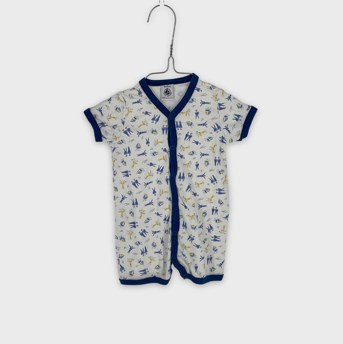 0-Barboteuse Petit Bateau 3 mois