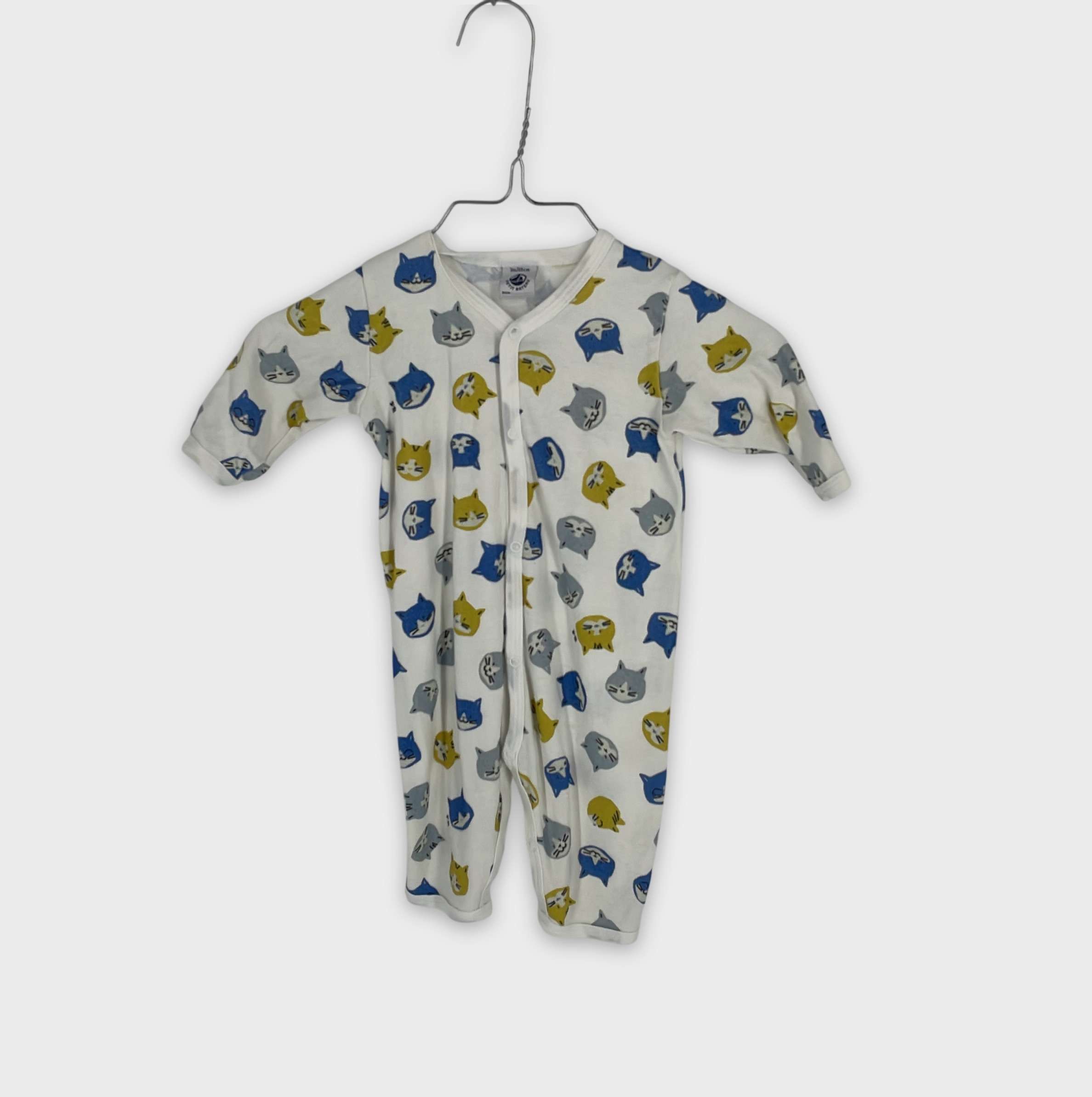 0-Pyjama long Petit Bateau 3 mois