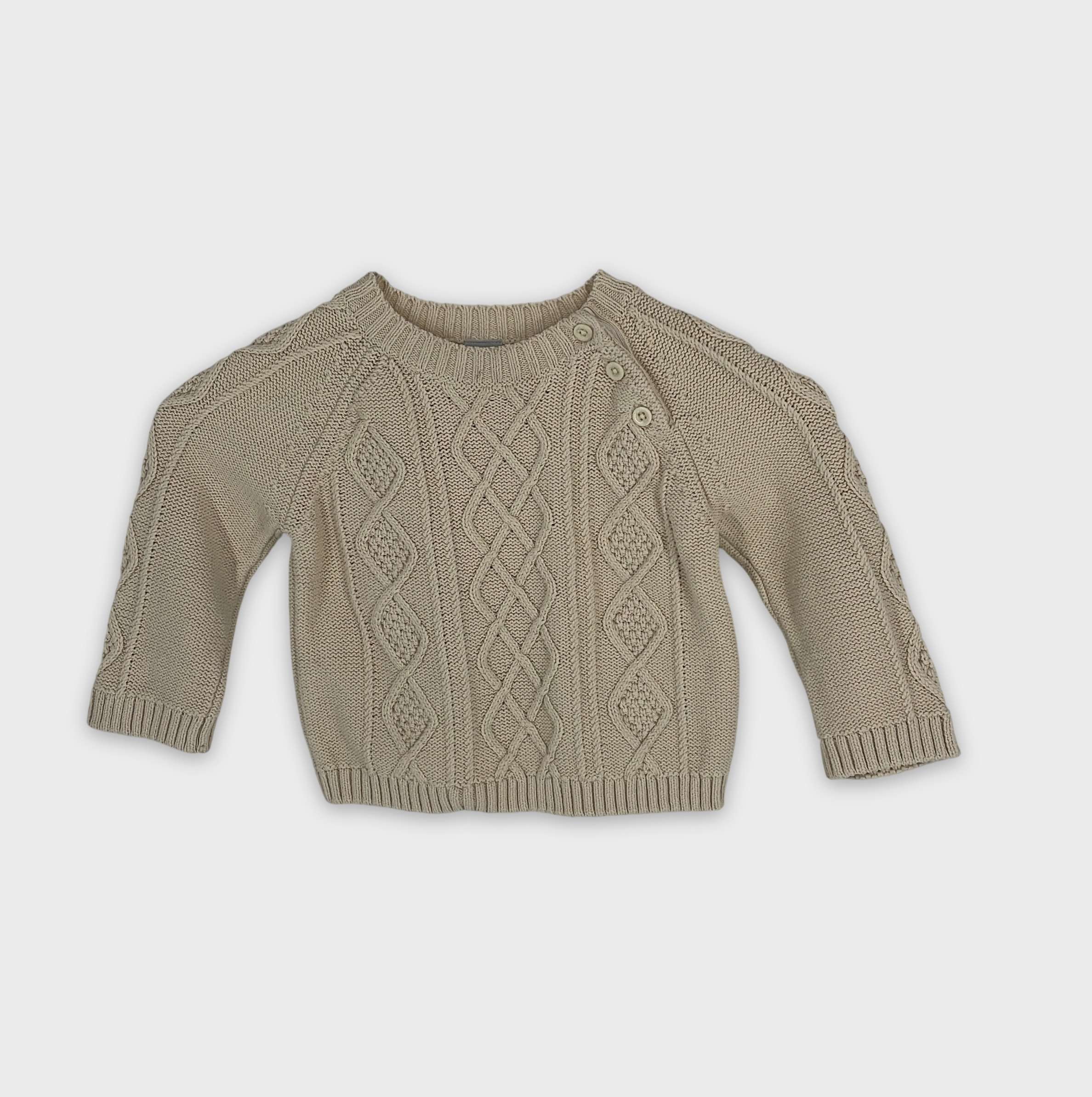 0-Pull Petit Bateau 18 mois