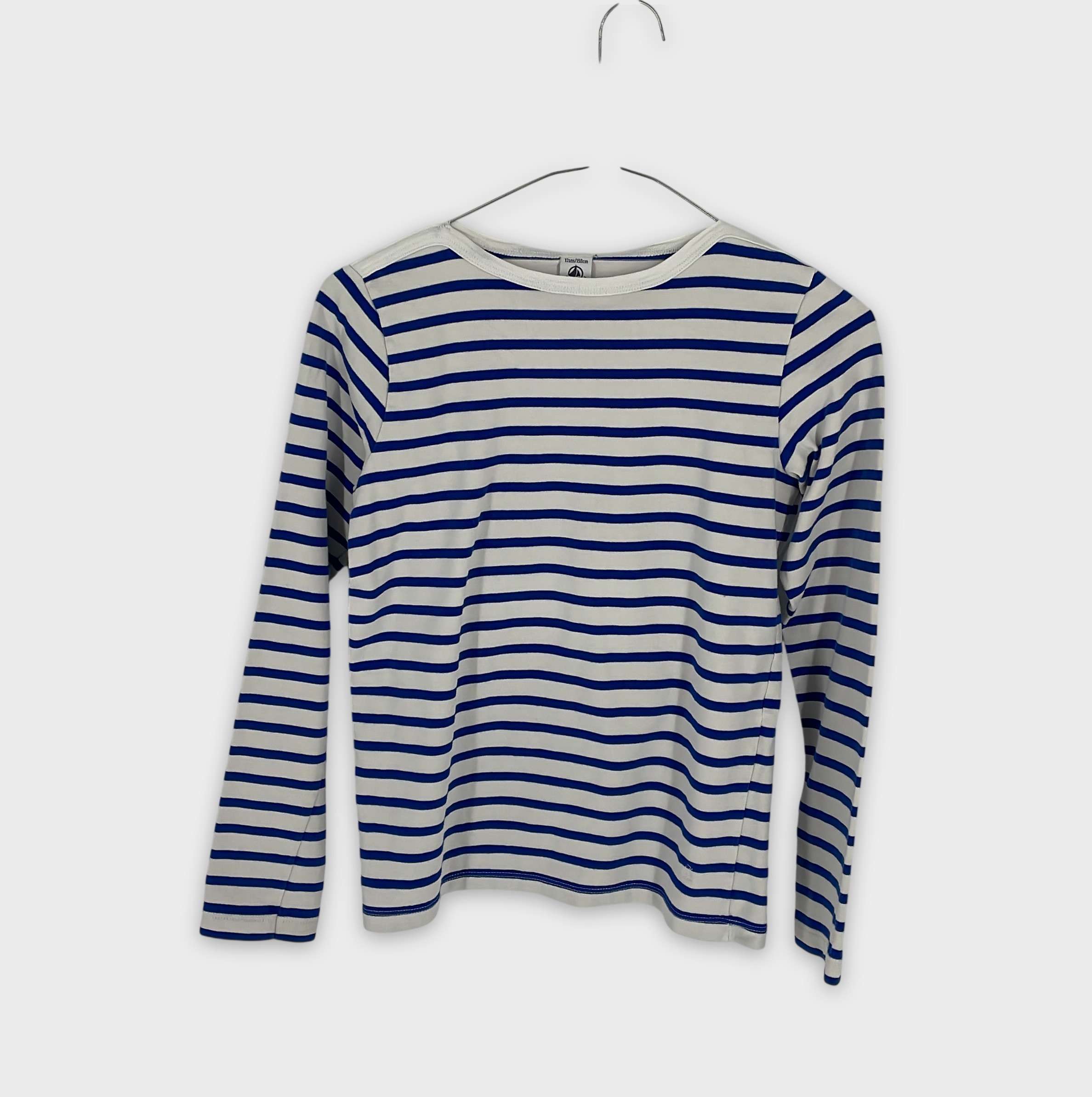 0-T-shirt manches longues Petit Bateau 12 ans
