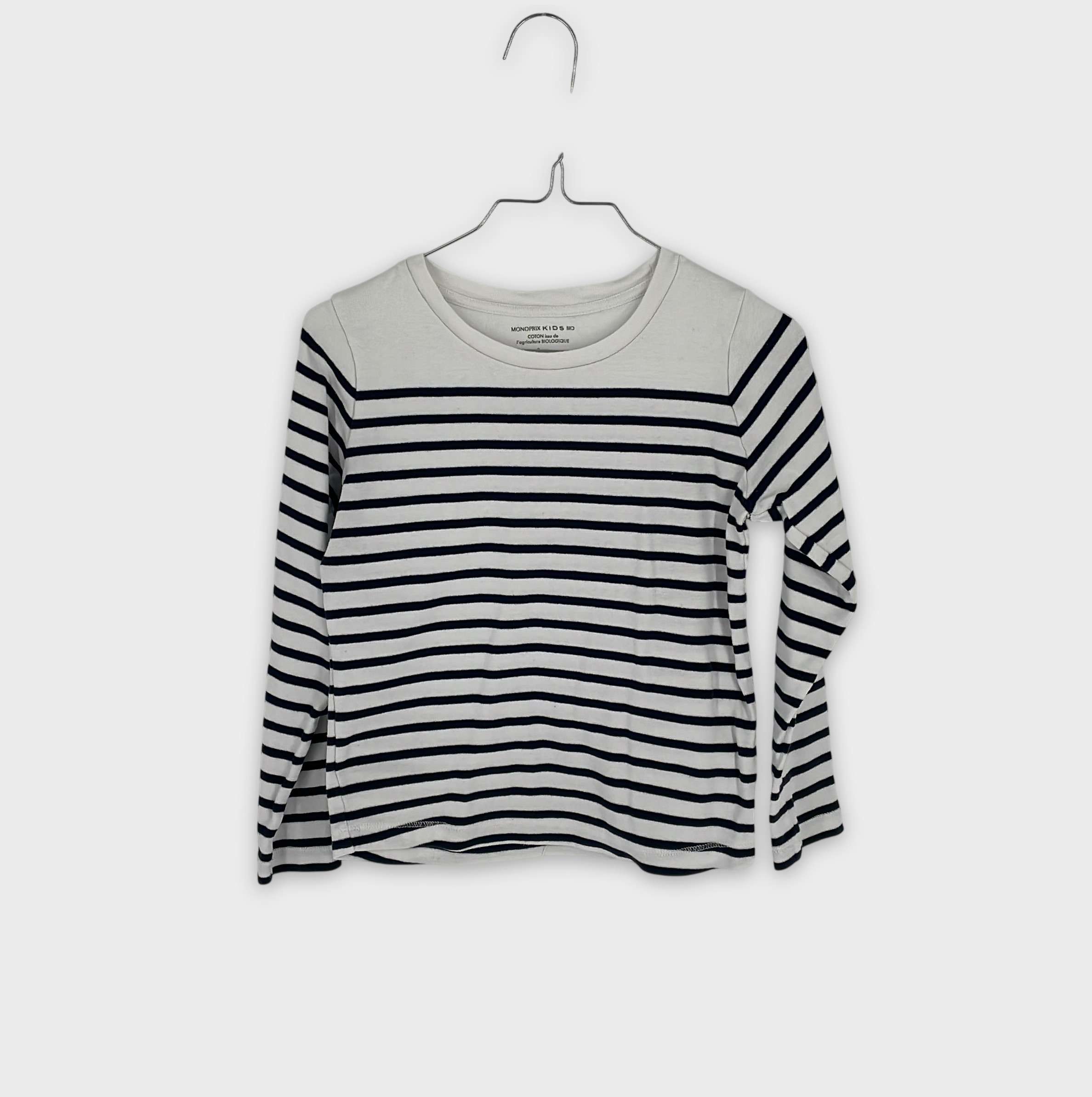 0-T-shirt manches longues Monoprix 8 ans