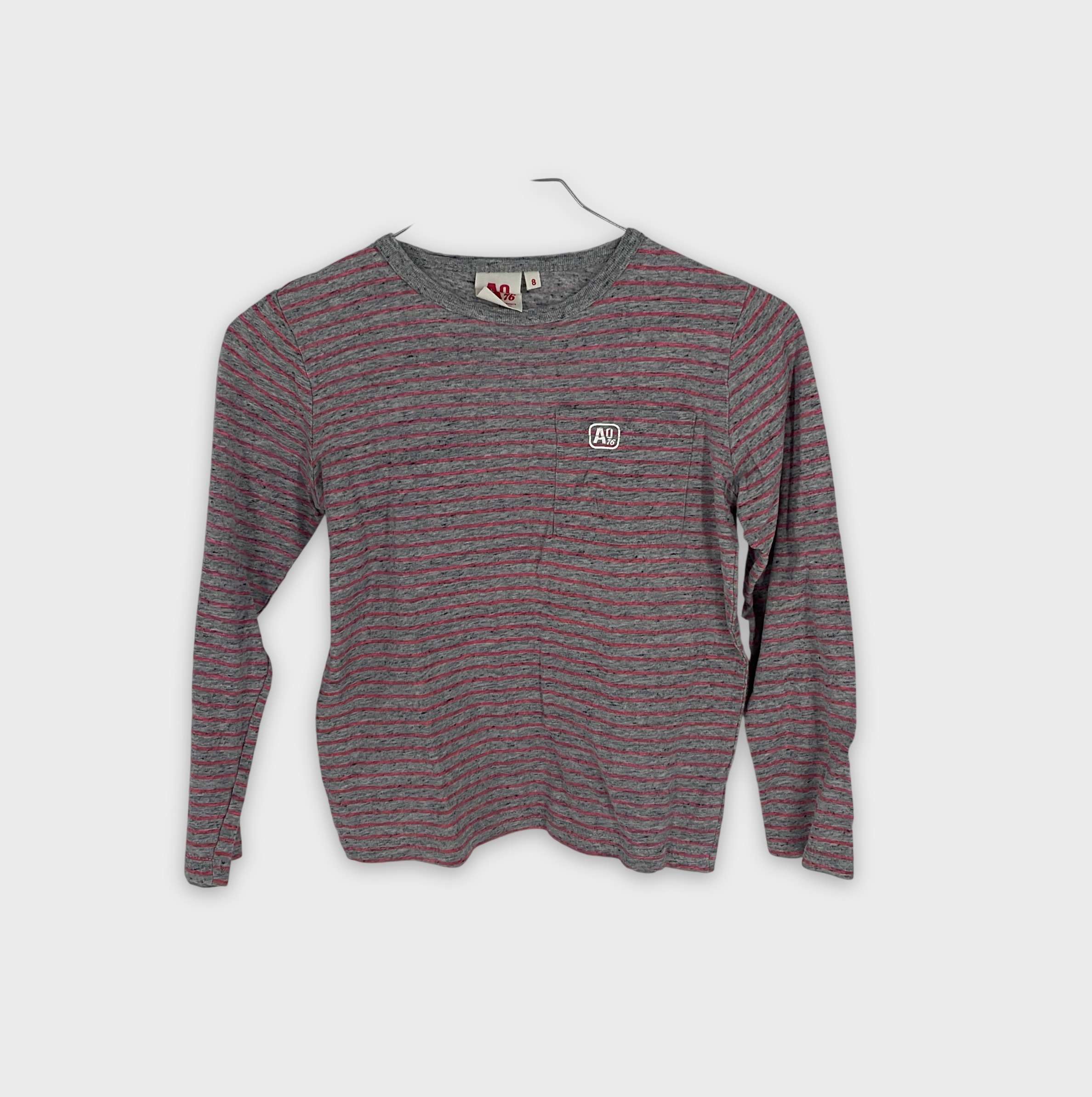 0-T-shirt manches longues American Outfitters 8 ans