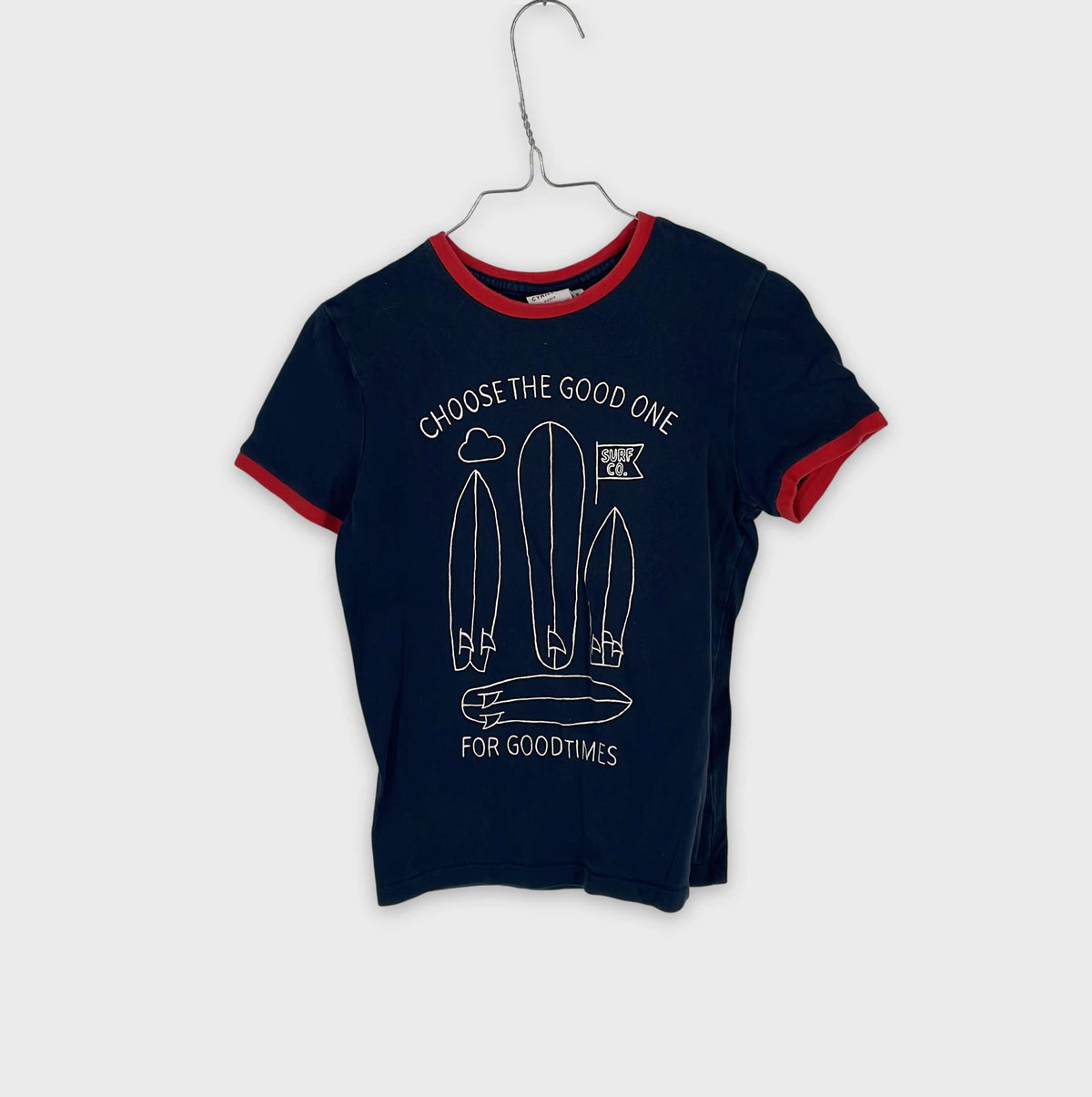 0-T-shirt manches courtes Cyrillus 8 ans