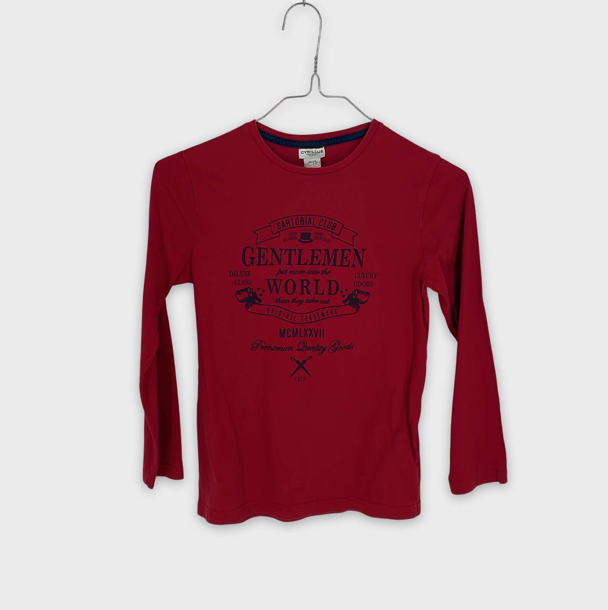 0-T-shirt manches longues Cyrillus 10 ans