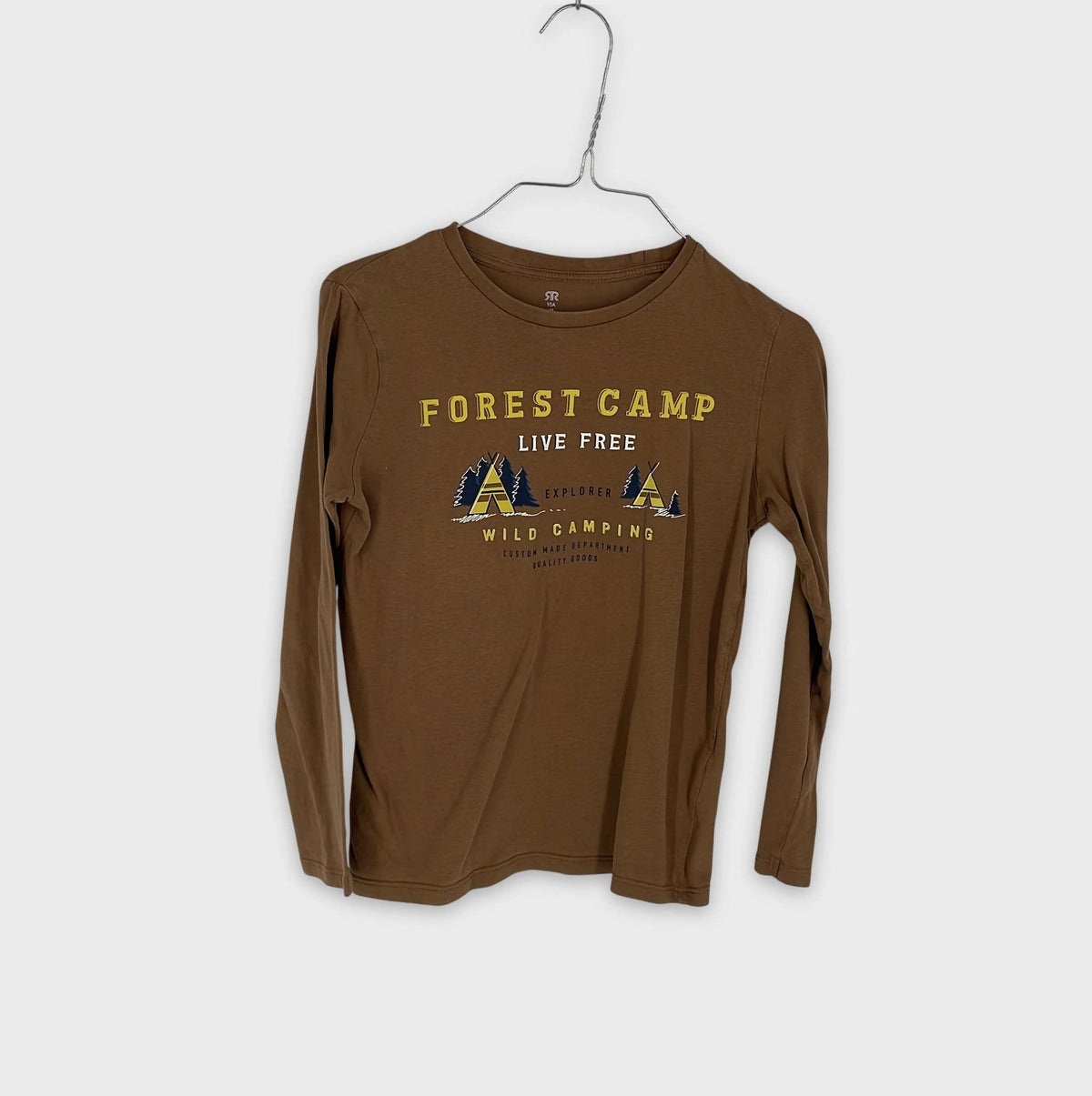 0-T-shirt manches longues Marque Inconnue 10 ans