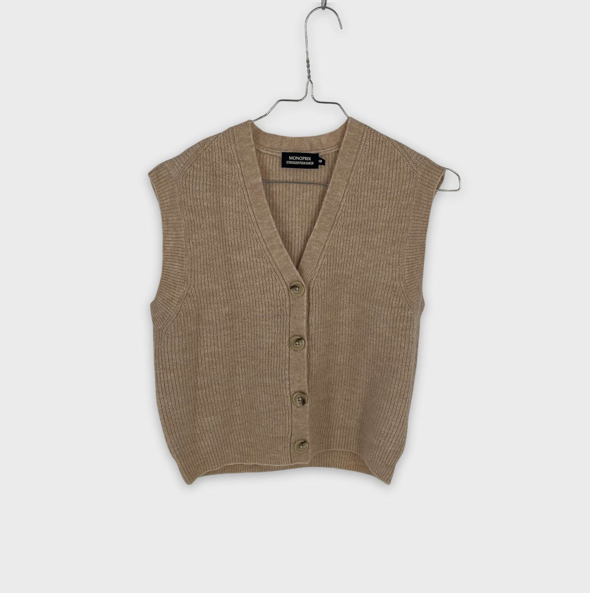 0-Gilet Monoprix