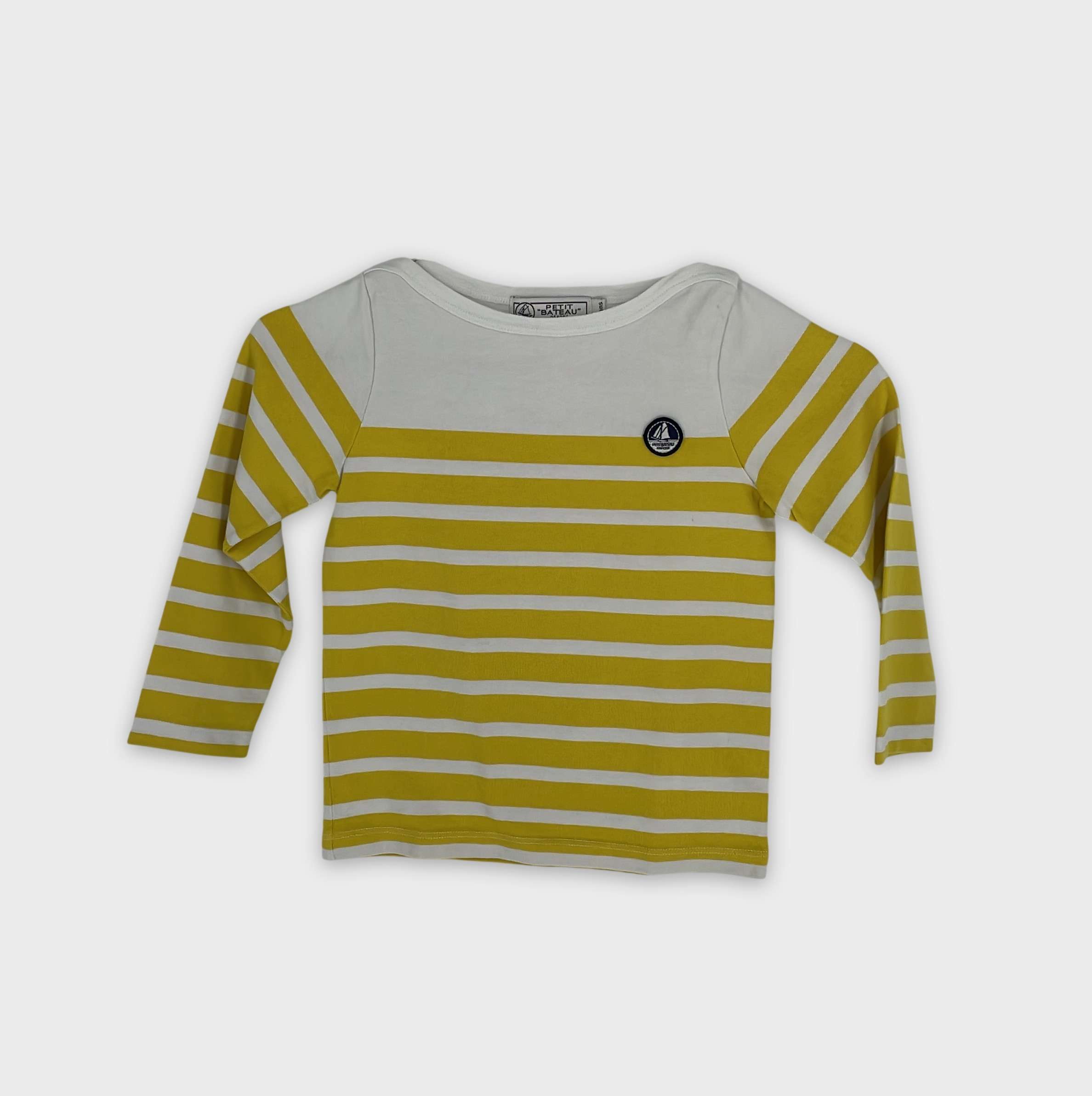 0-T-shirt manches longues Petit Bateau 5 ans