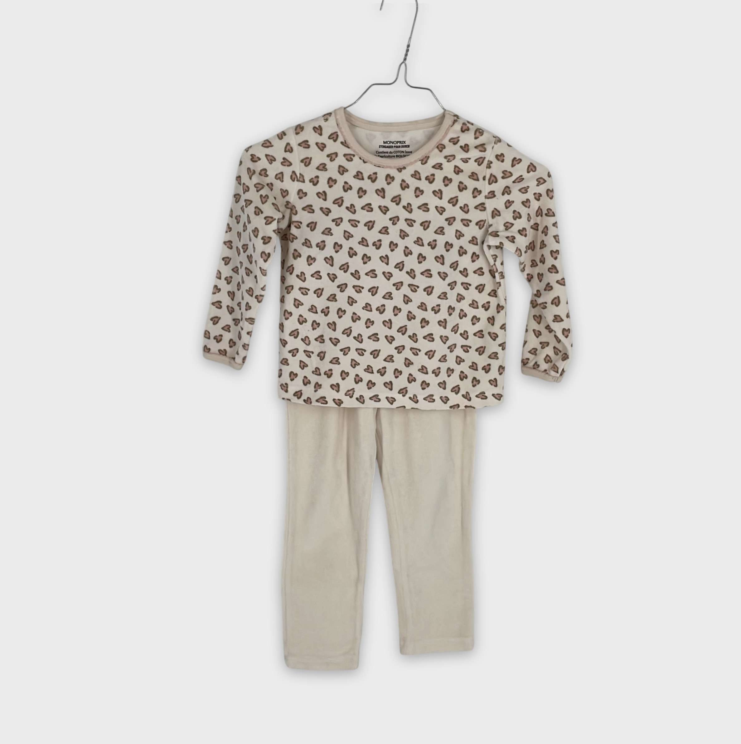 0-Pyjama long Monoprix 4 ans
