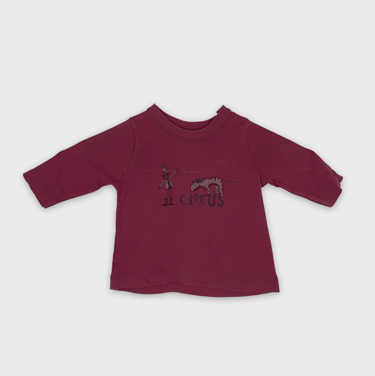 0-T-shirt manches longues Petit Bateau 3 mois
