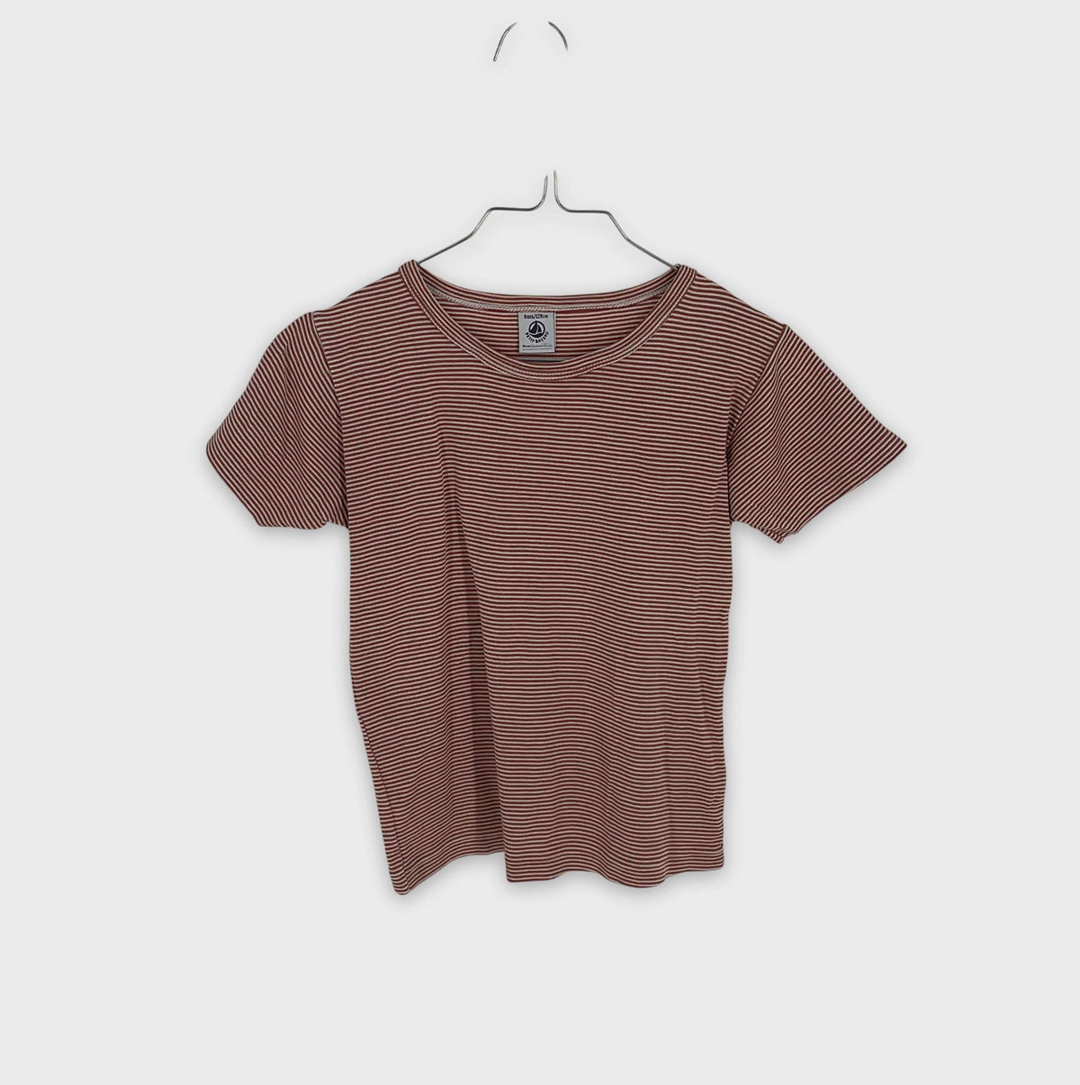 0-T-shirt manches courtes Petit Bateau 8 ans