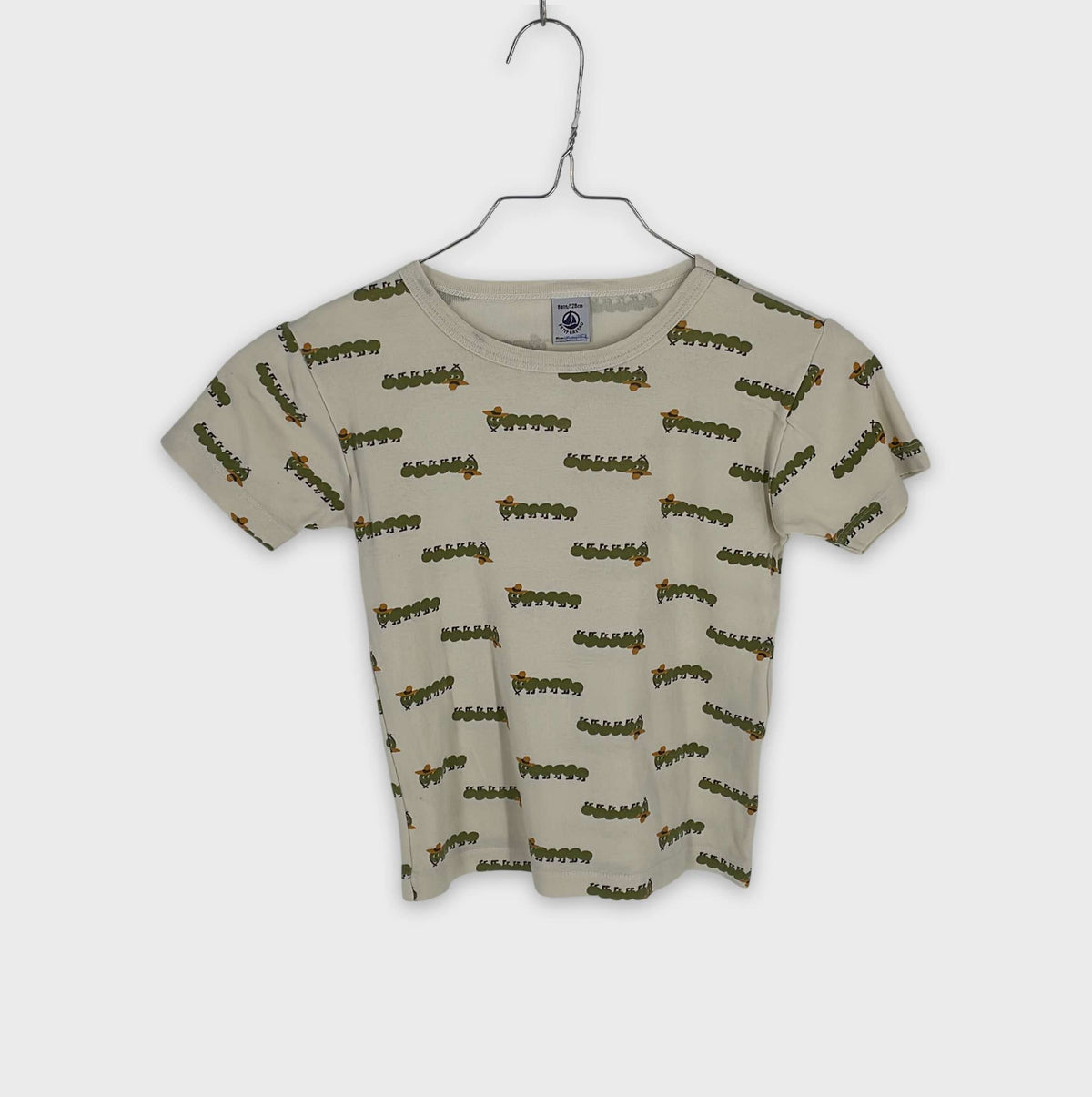 0-T-shirt manches courtes Petit Bateau 8 ans