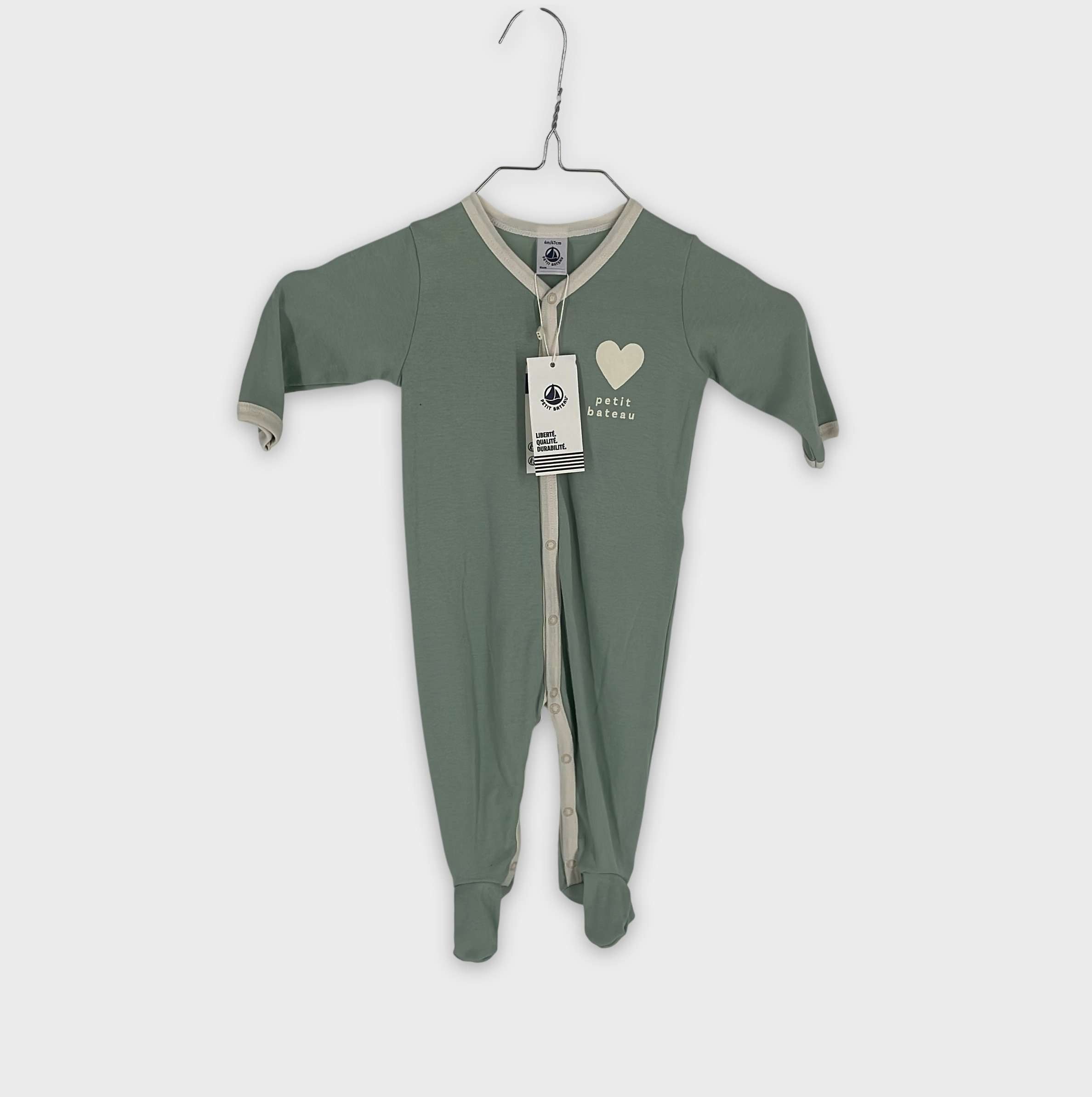 0-Pyjama long Petit Bateau 6 mois
