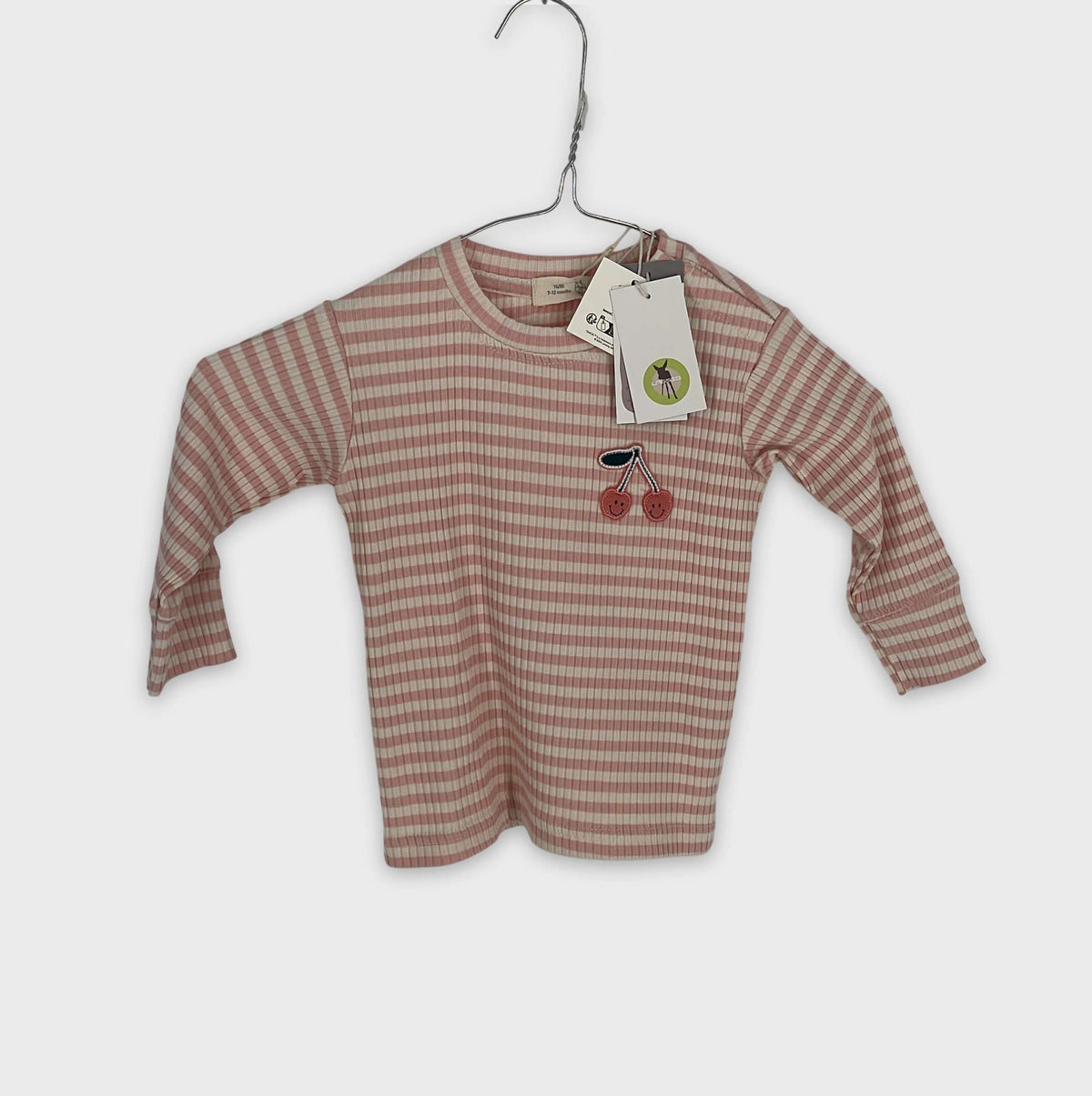 0-T-shirt manches longues Lassig 9-12 Mois