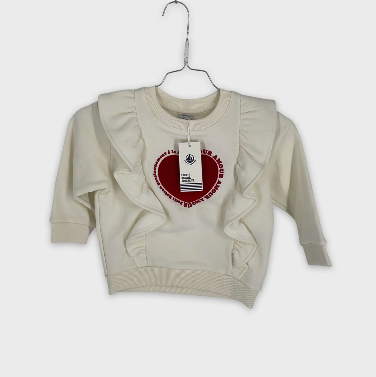 0-Sweat Petit Bateau 3 ans