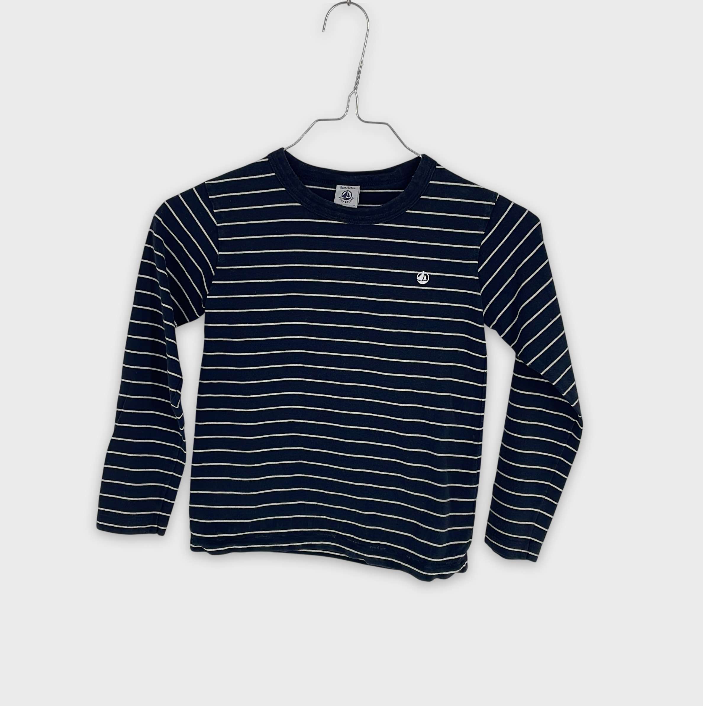 0-T-shirt manches longues Petit Bateau 8 ans