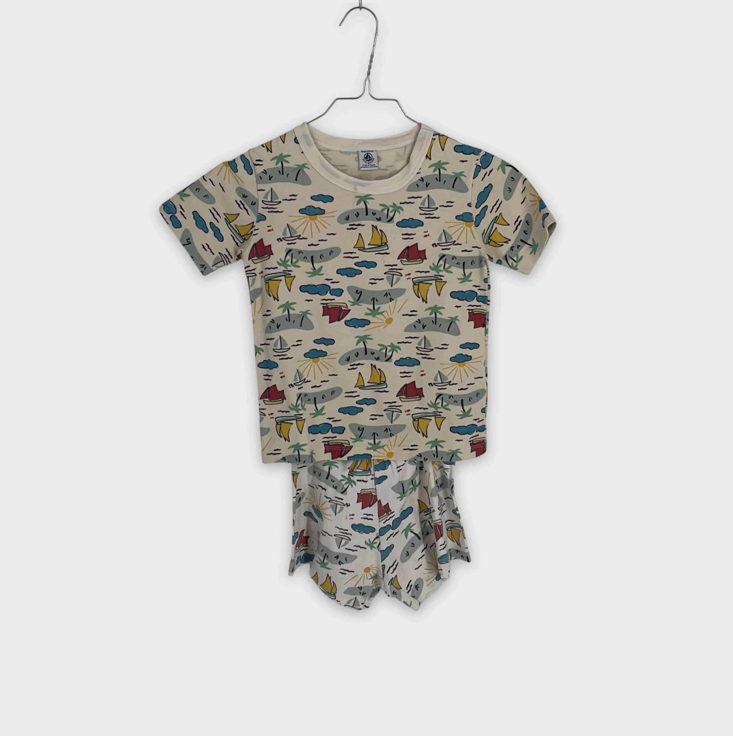 0-Pyjama court Petit Bateau 8 ans