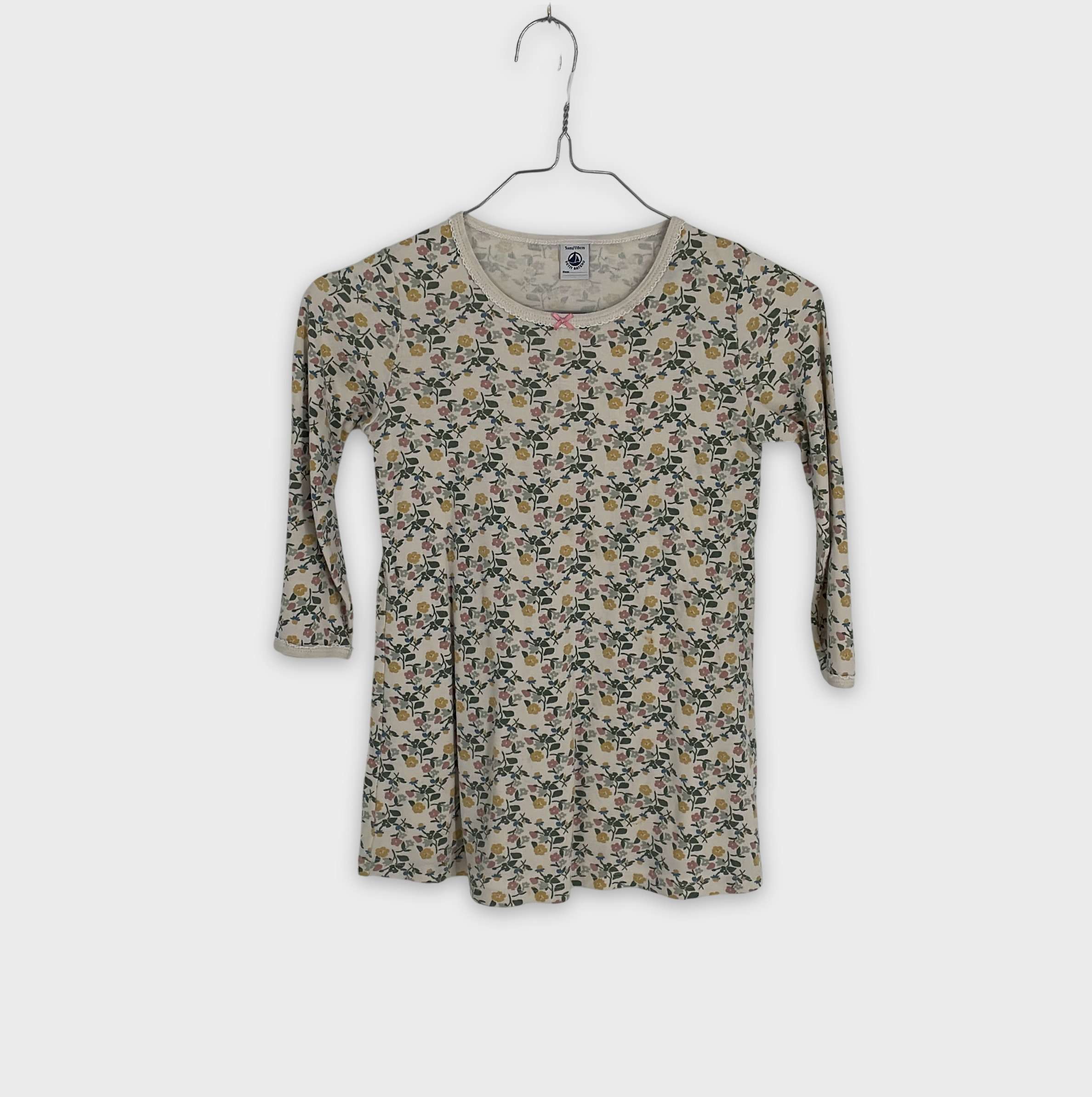 0-T-shirt manches longues Petit Bateau 5 ans