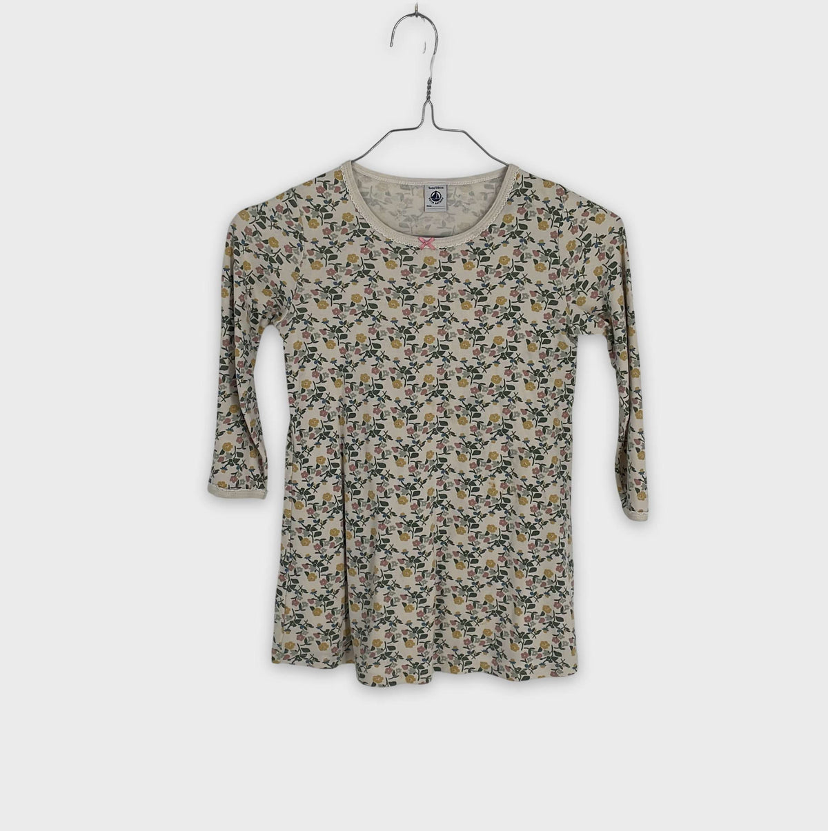 0-T-shirt manches longues Petit Bateau 5 ans