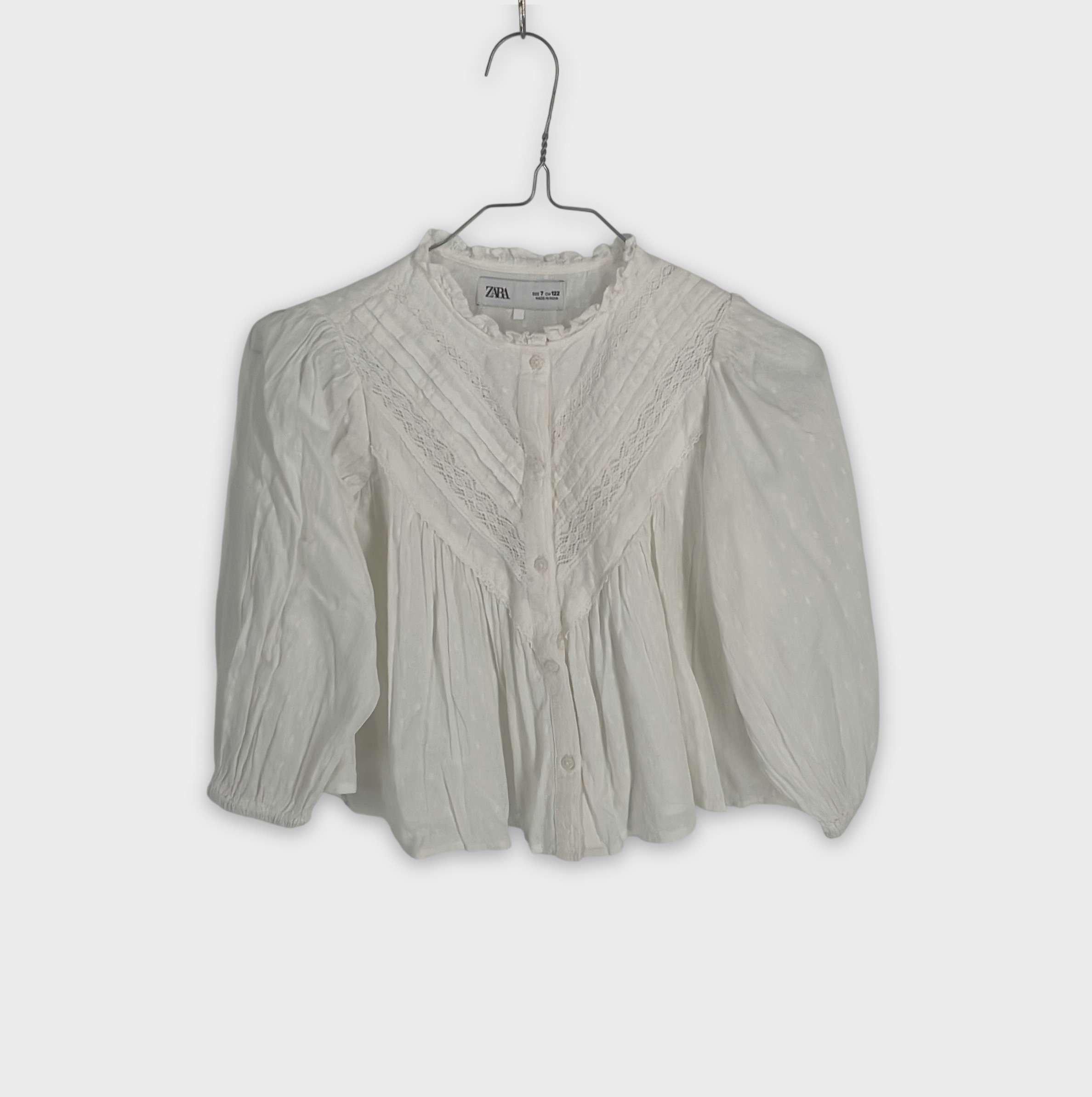 0-Chemise/blouse Zara Kids 7 ans
