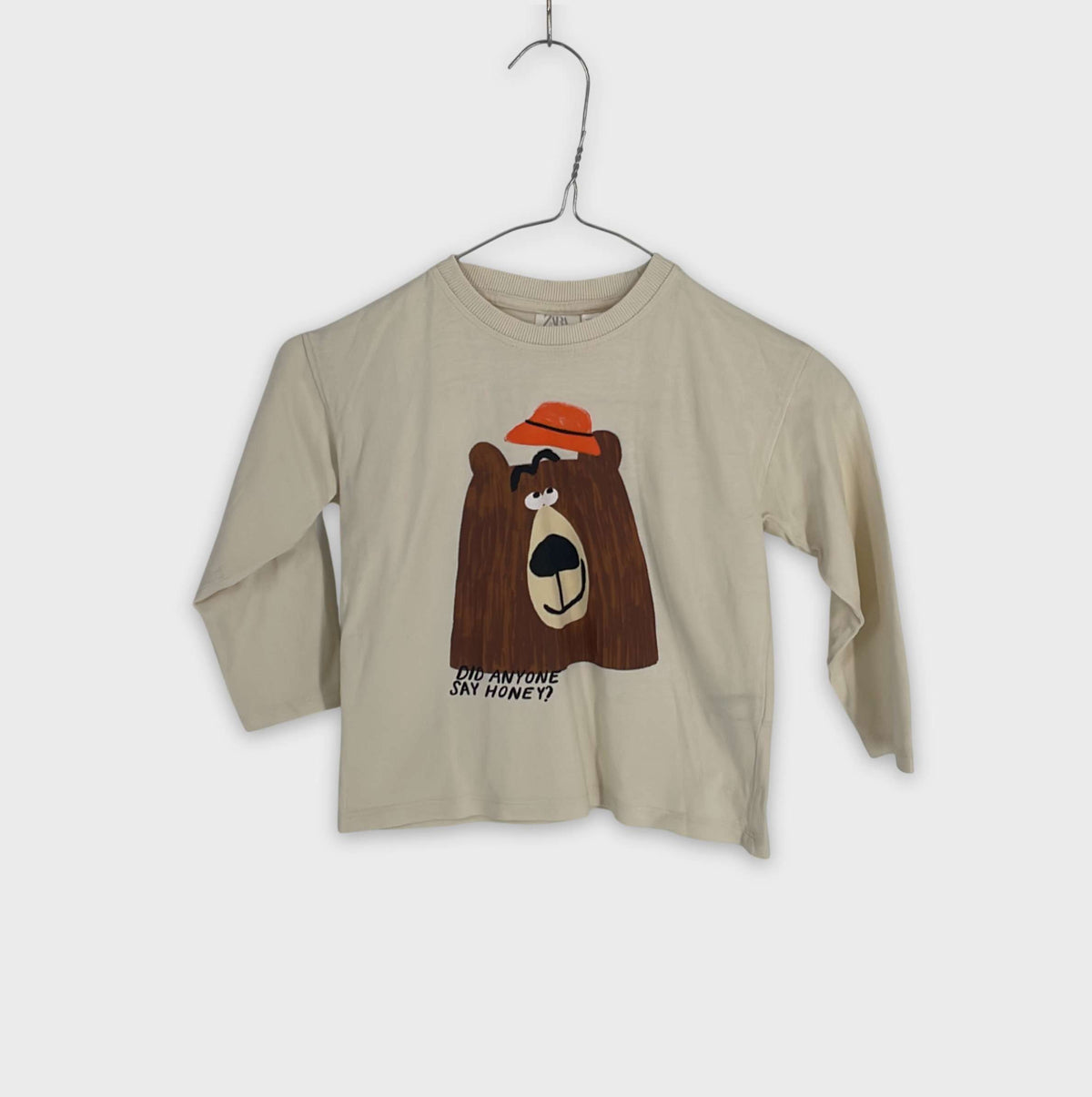0-T-shirt manches longues Zara Kids 4 ans
