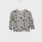0-T-shirt manches longues Monoprix 4 ans