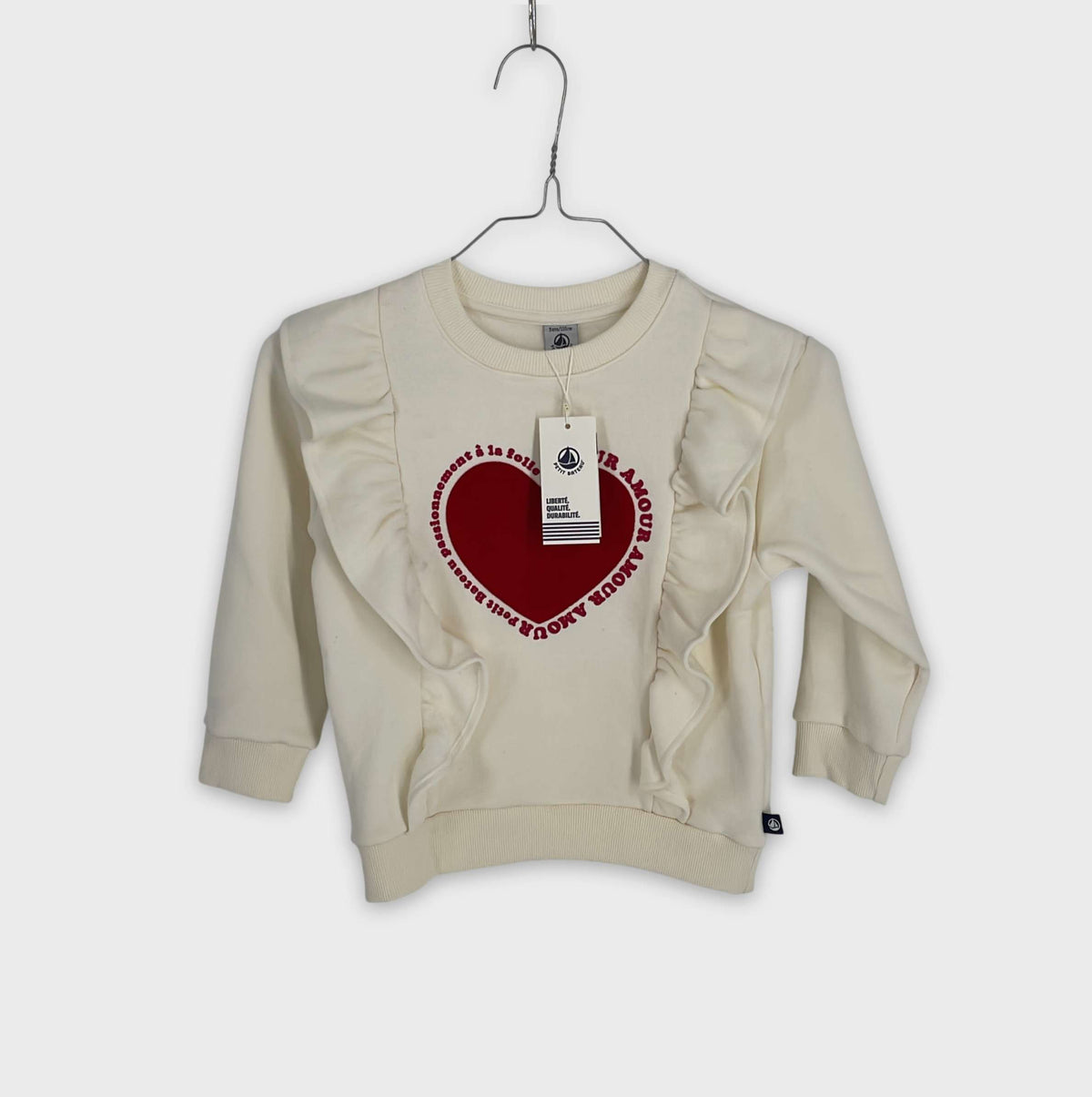 0-Sweat Petit Bateau 5 ans